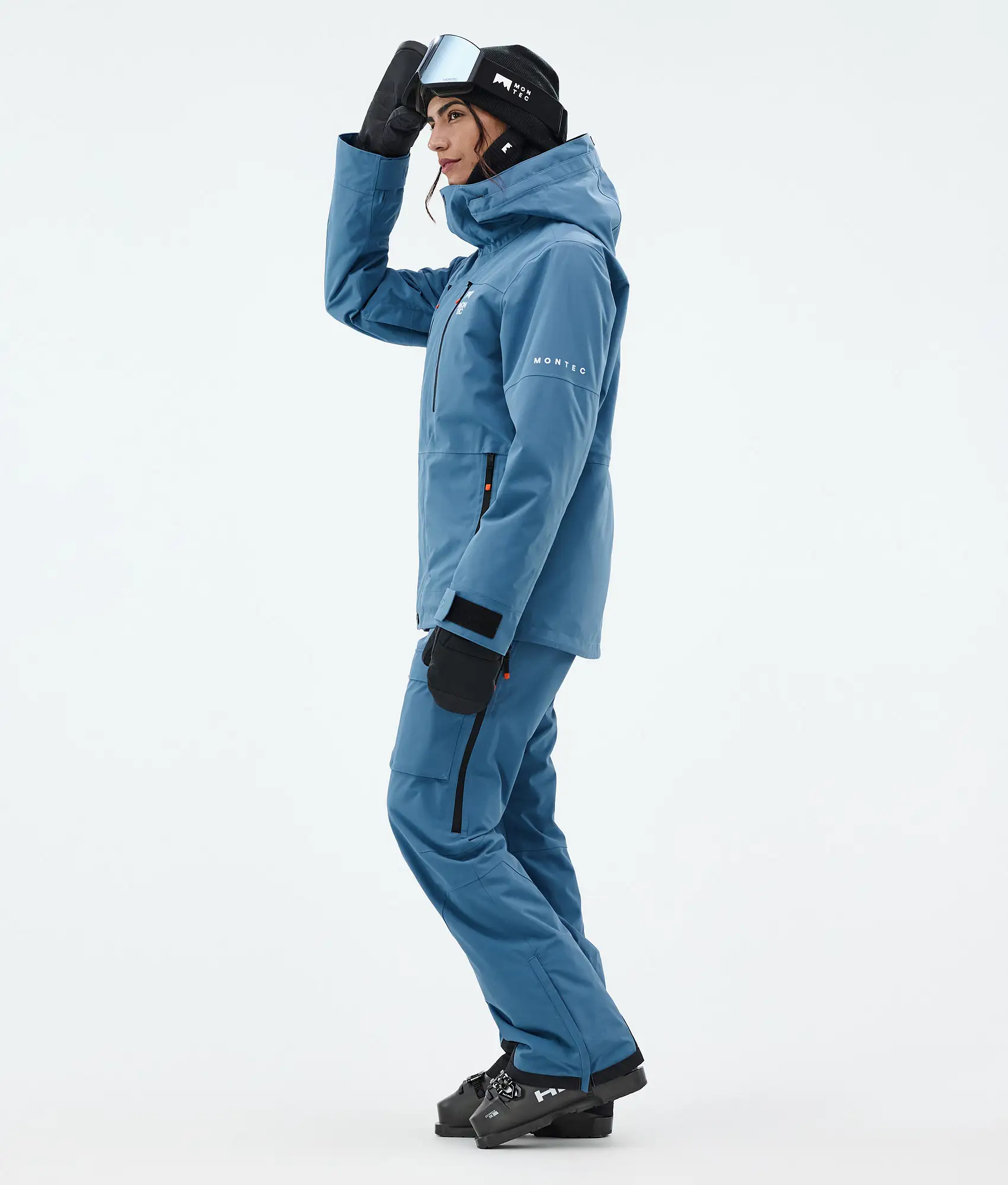 Fawk W Ski Jacket Women Blue Steel
