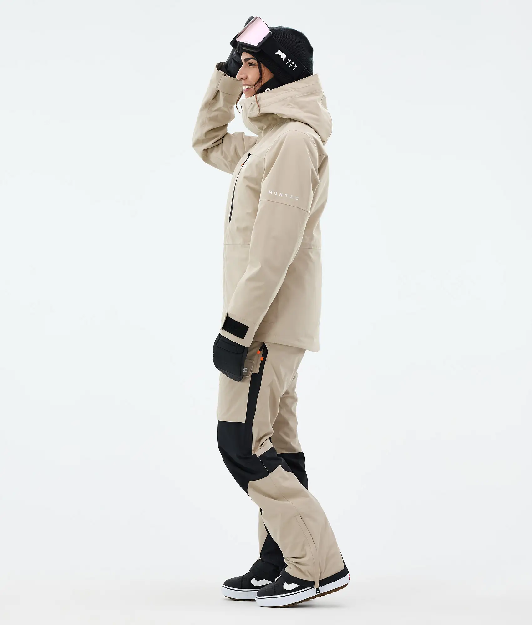 Fawk W Snowboard Jacket Women Sand