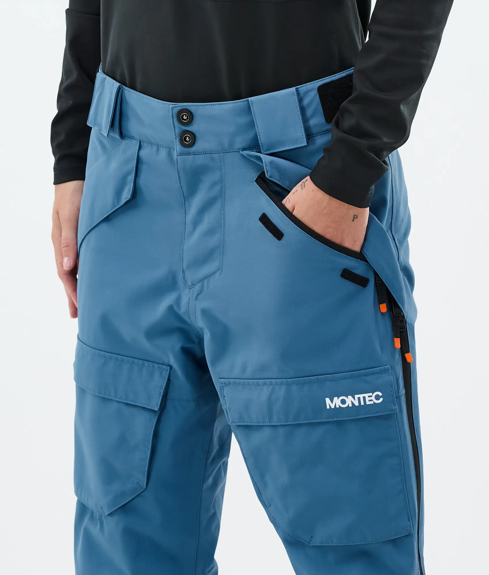 Kirin W Ski Pants Women Blue Steel