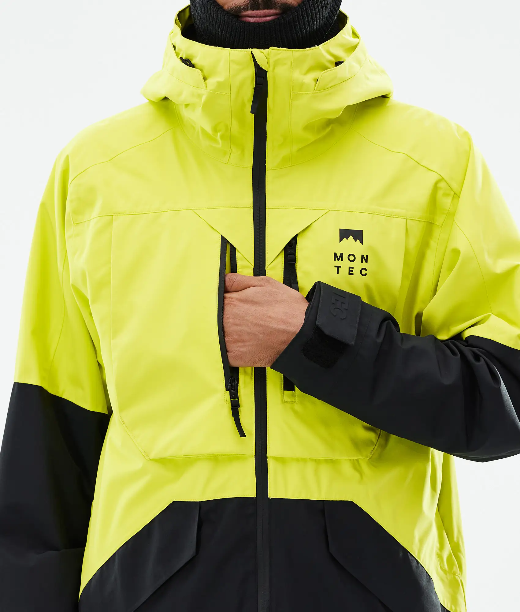 Arch Ski Jacket Men Bright Yellow/Black