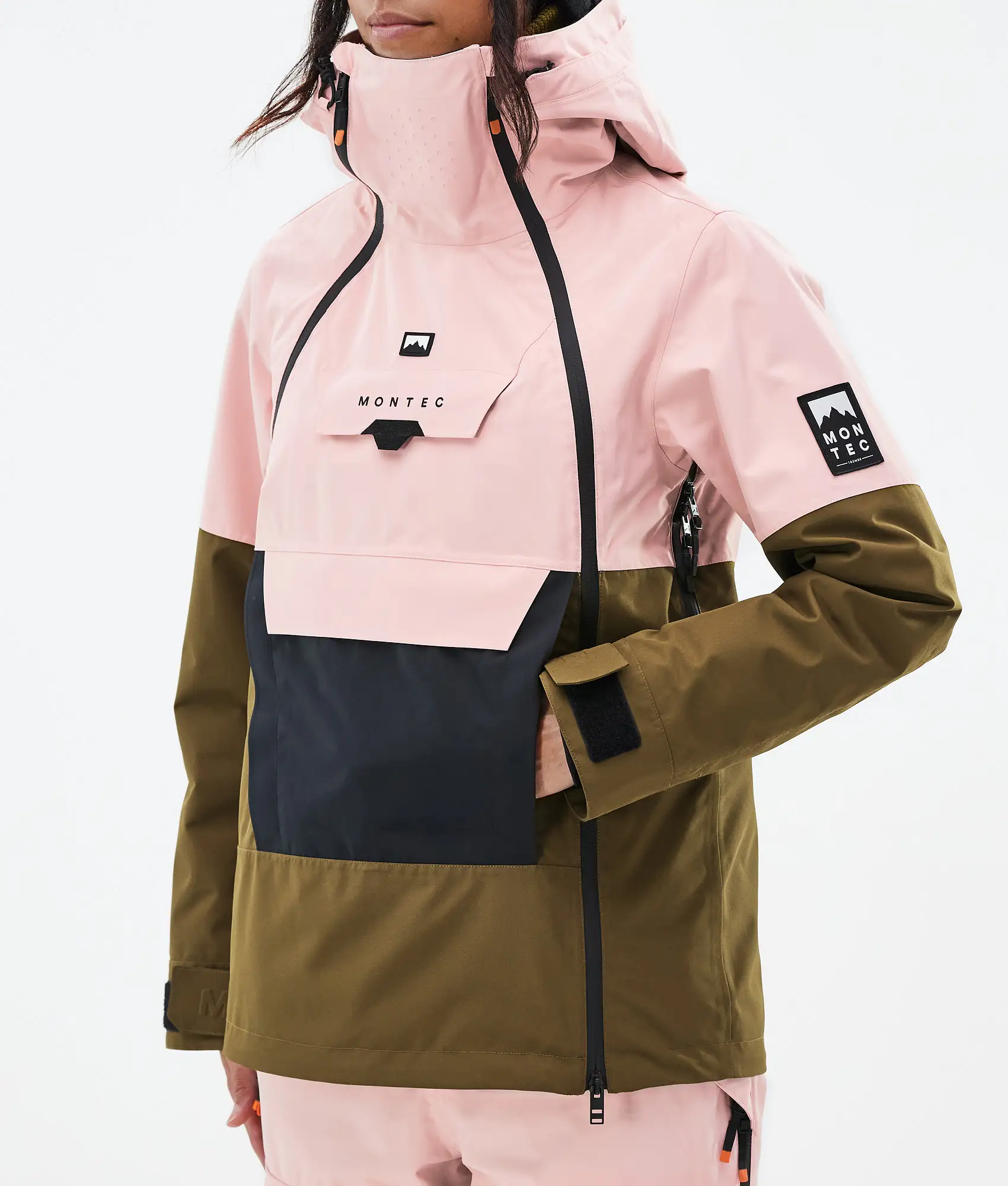 Doom W Snowboard Jacket Women Soft Pink/Black/Fatigue