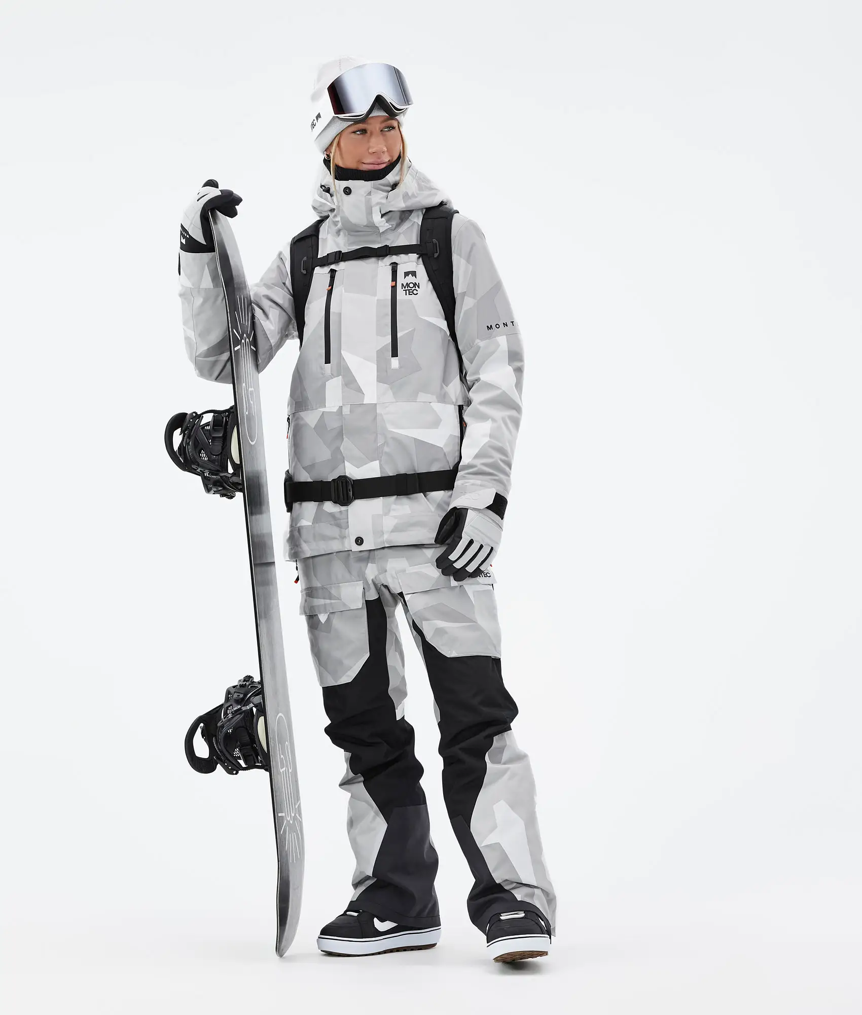 Fawk W Snowboard Jacket Women Snow Camo