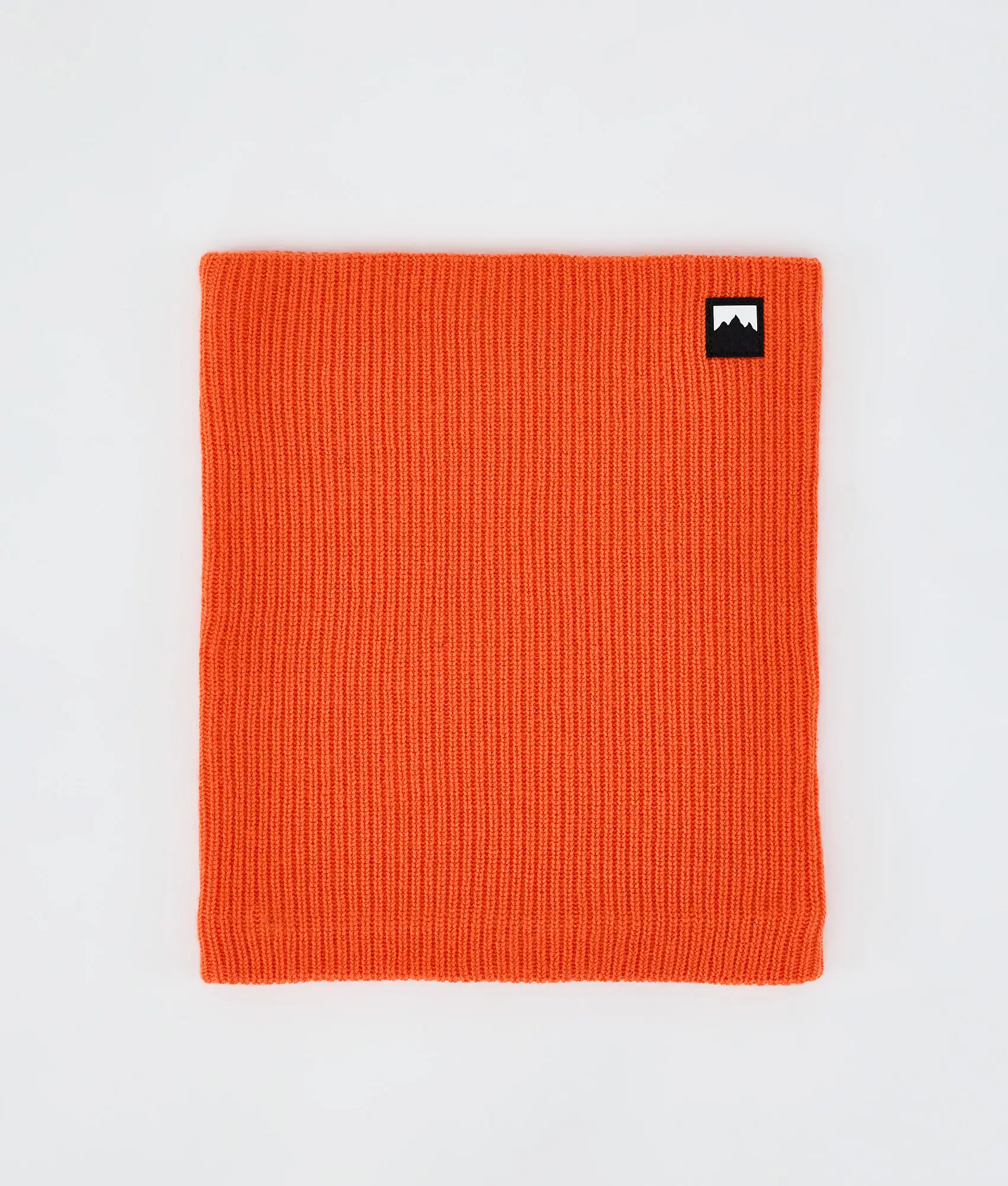 Classic Knitted Facemask Orange
