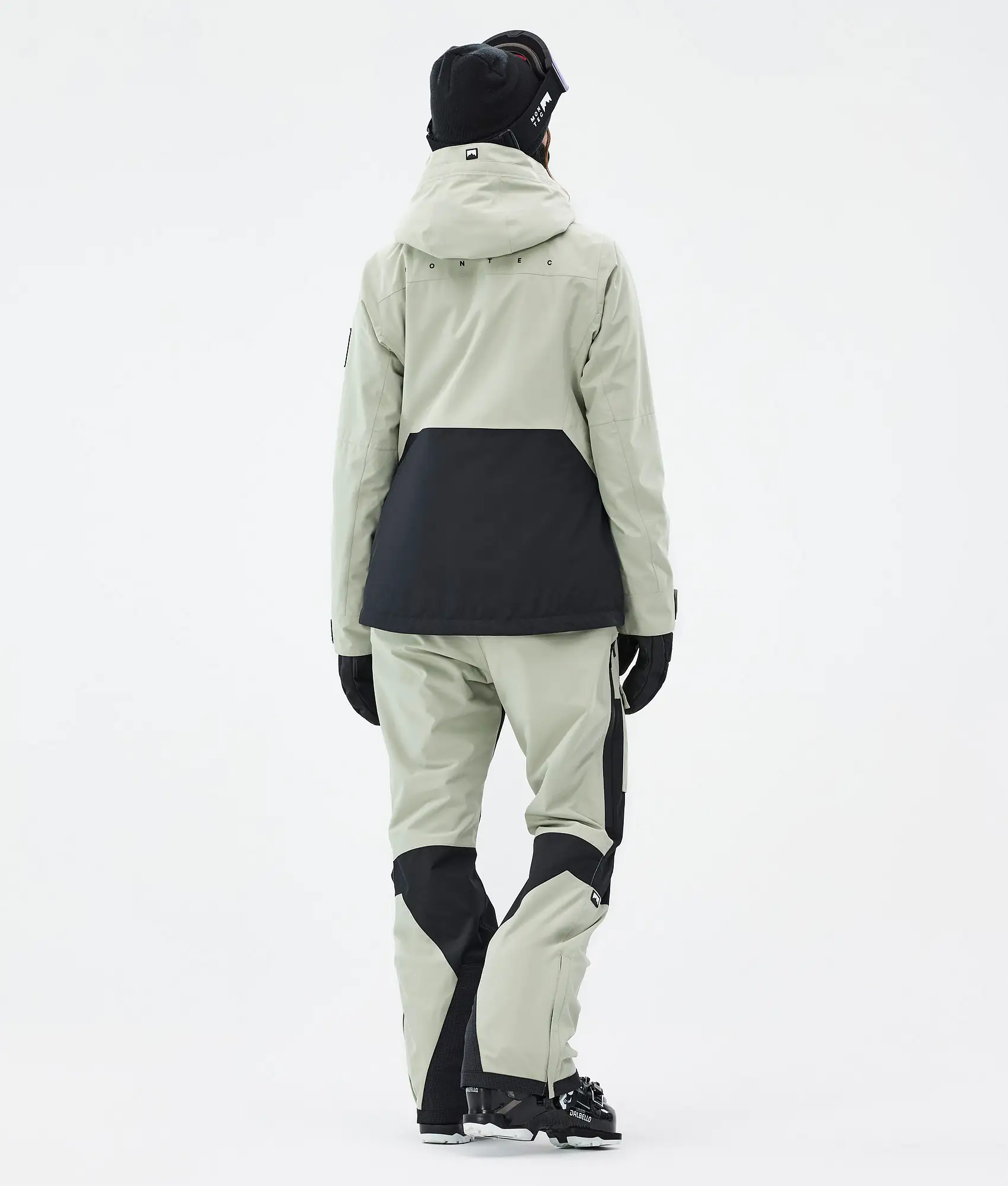 Moss W Ski Jacket Women Soft Green/Black