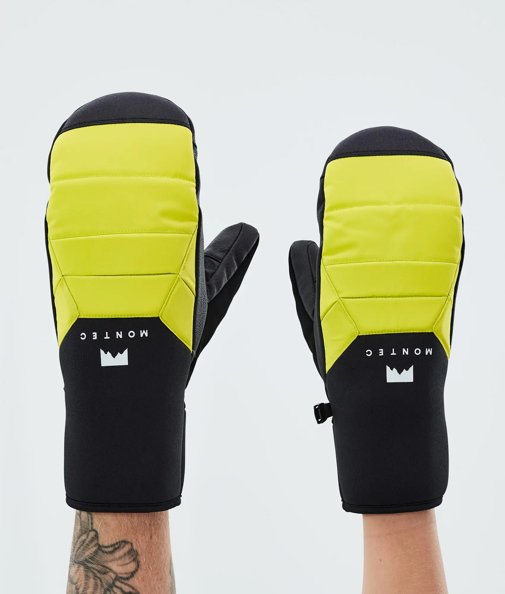 Kilo 22 Snow Mittens Bright Yellow