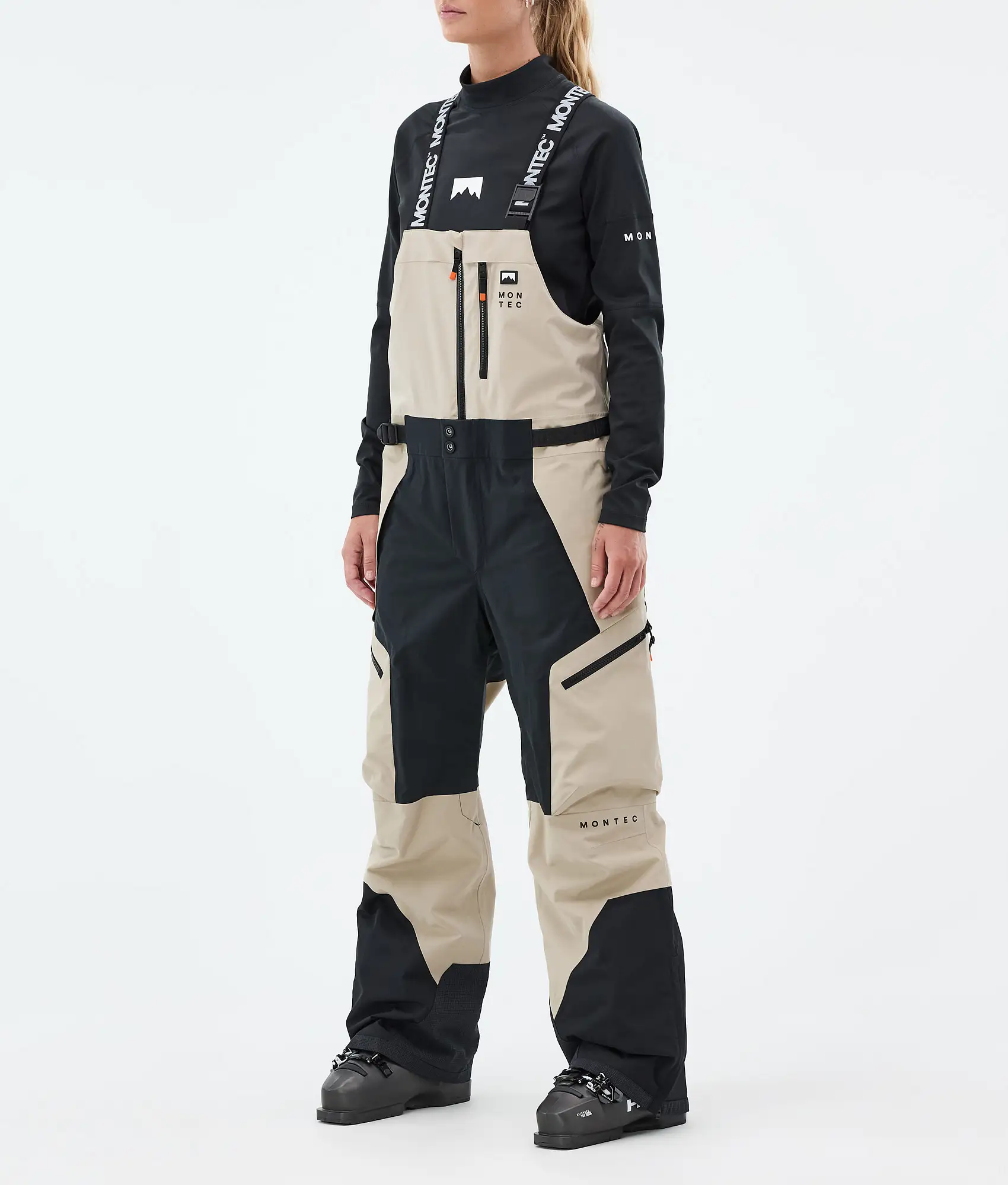 Dozer W Ski Pants Women Sand/Black