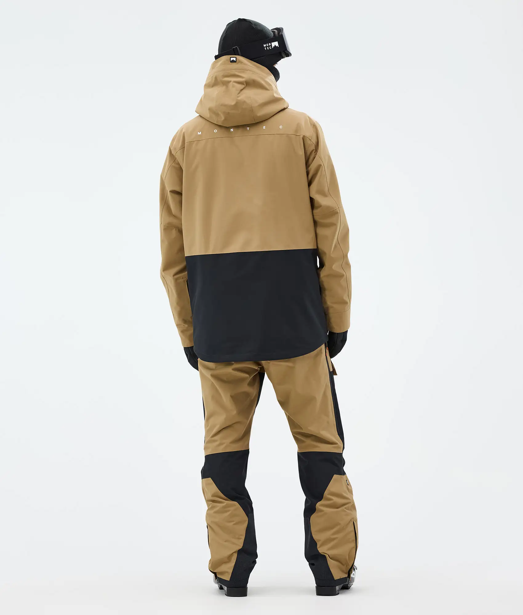 Fawk Ski Jacket Men Gold/Black