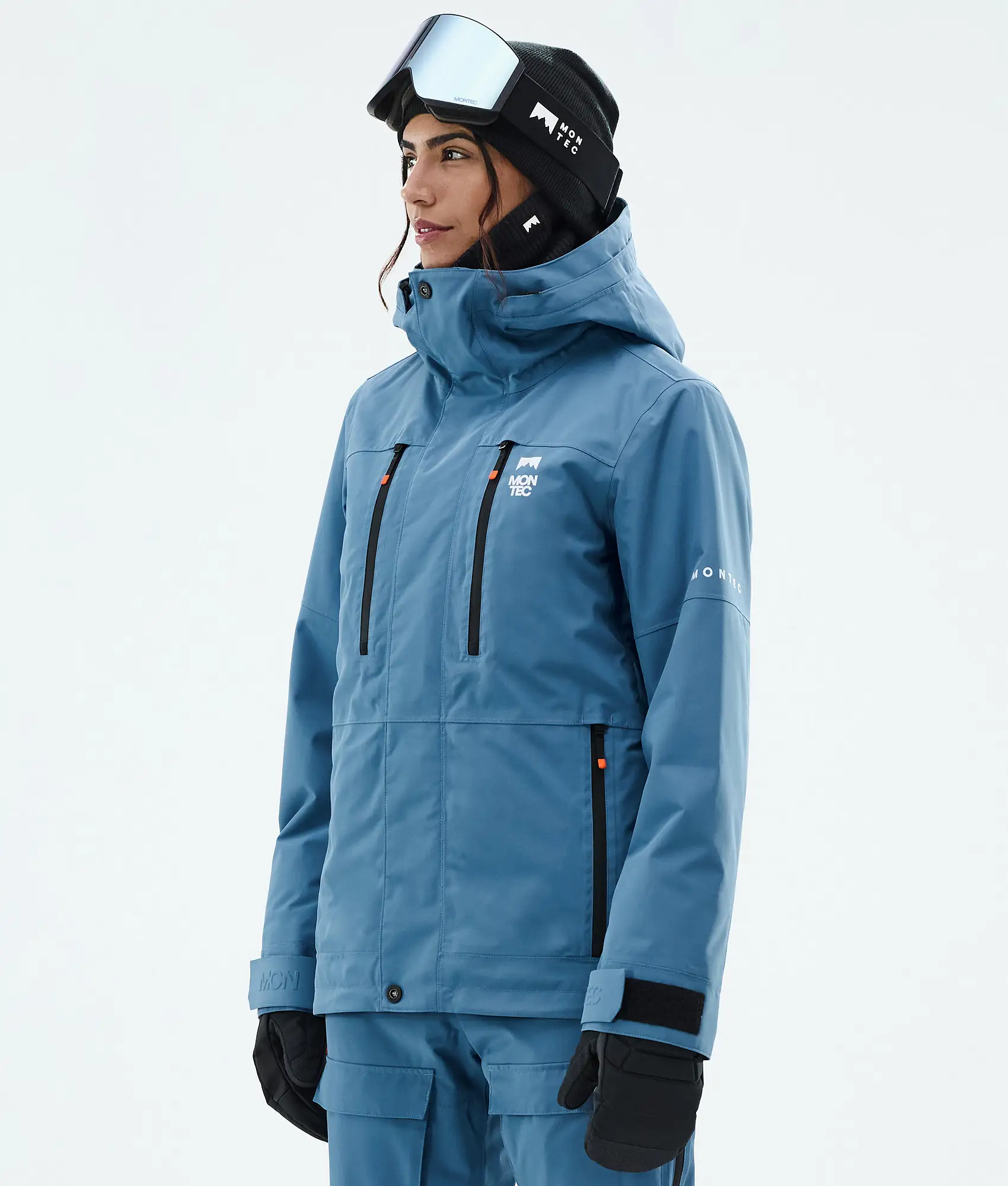 Fawk W Ski Jacket Women Blue Steel