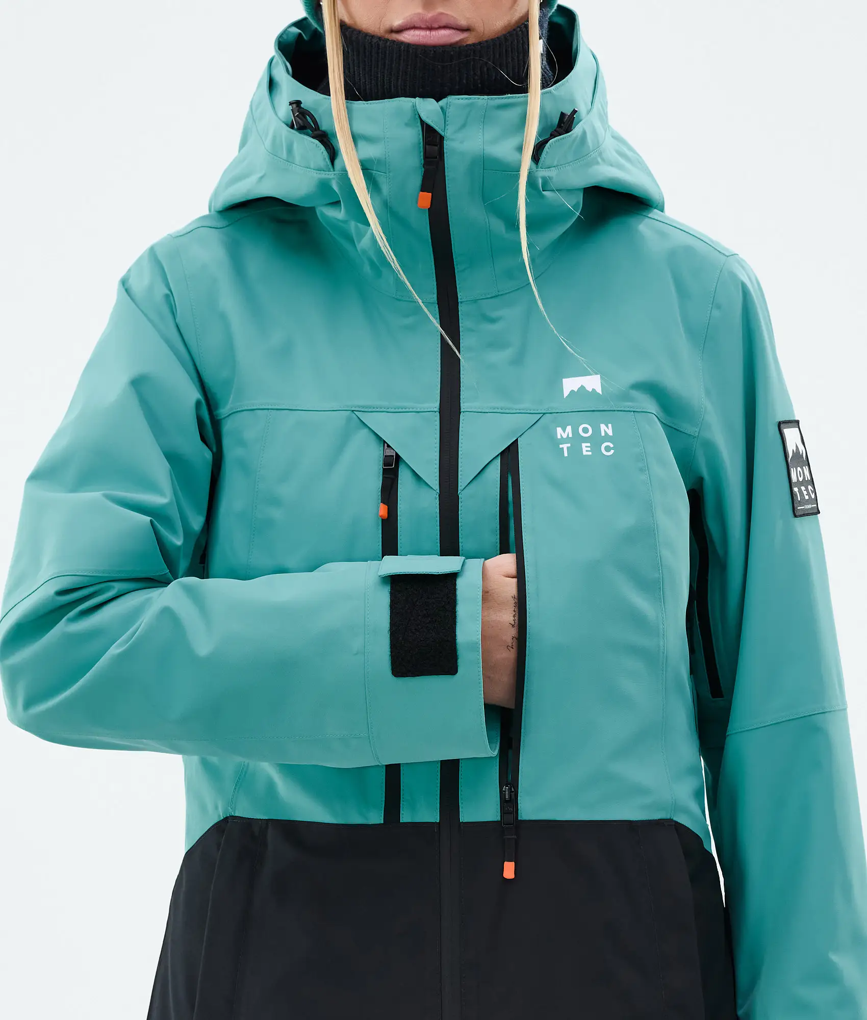 Moss W Ski Jacket Women Turquoise/Black