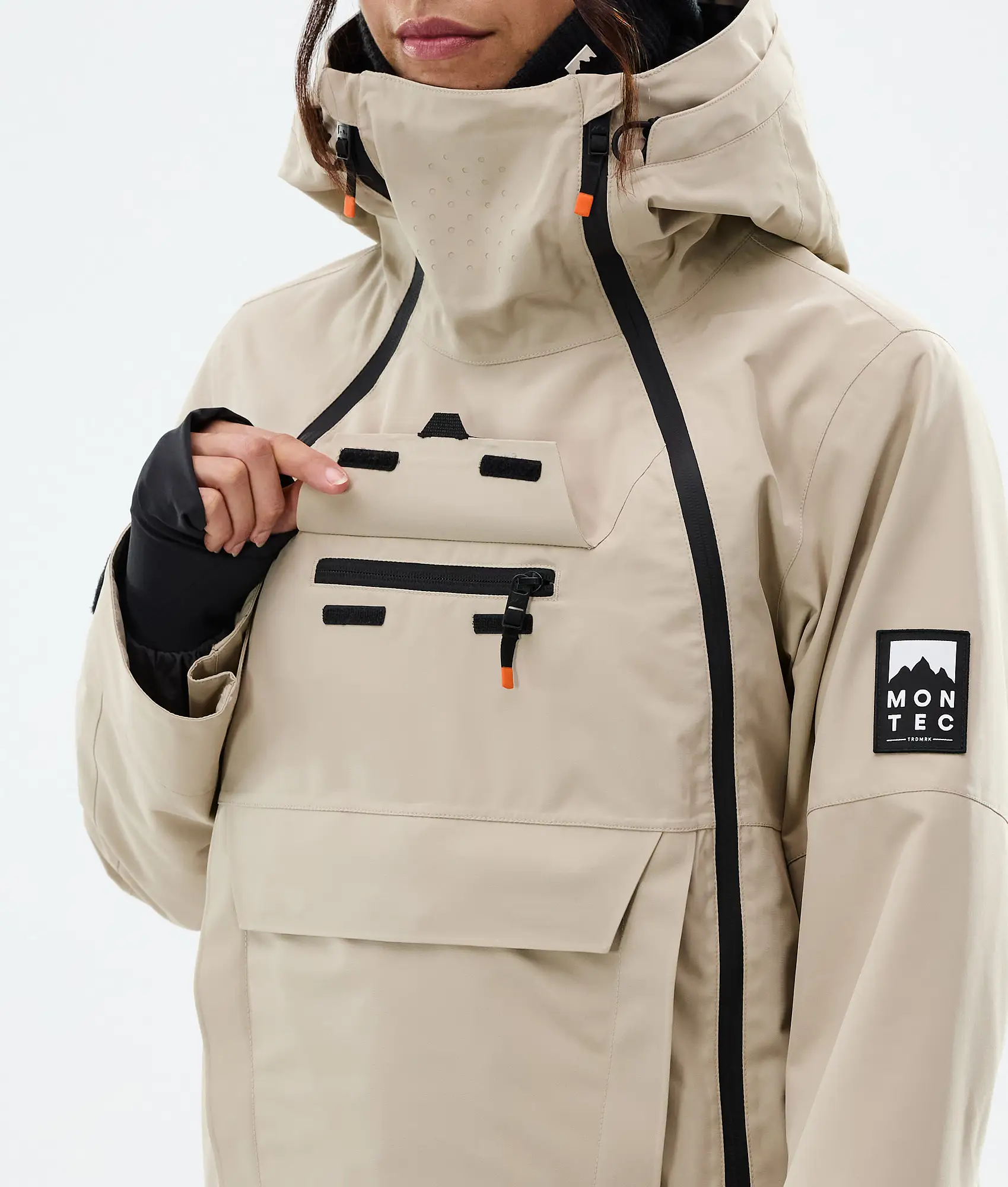 Doom W Snowboard Jacket Women Sand Renewed