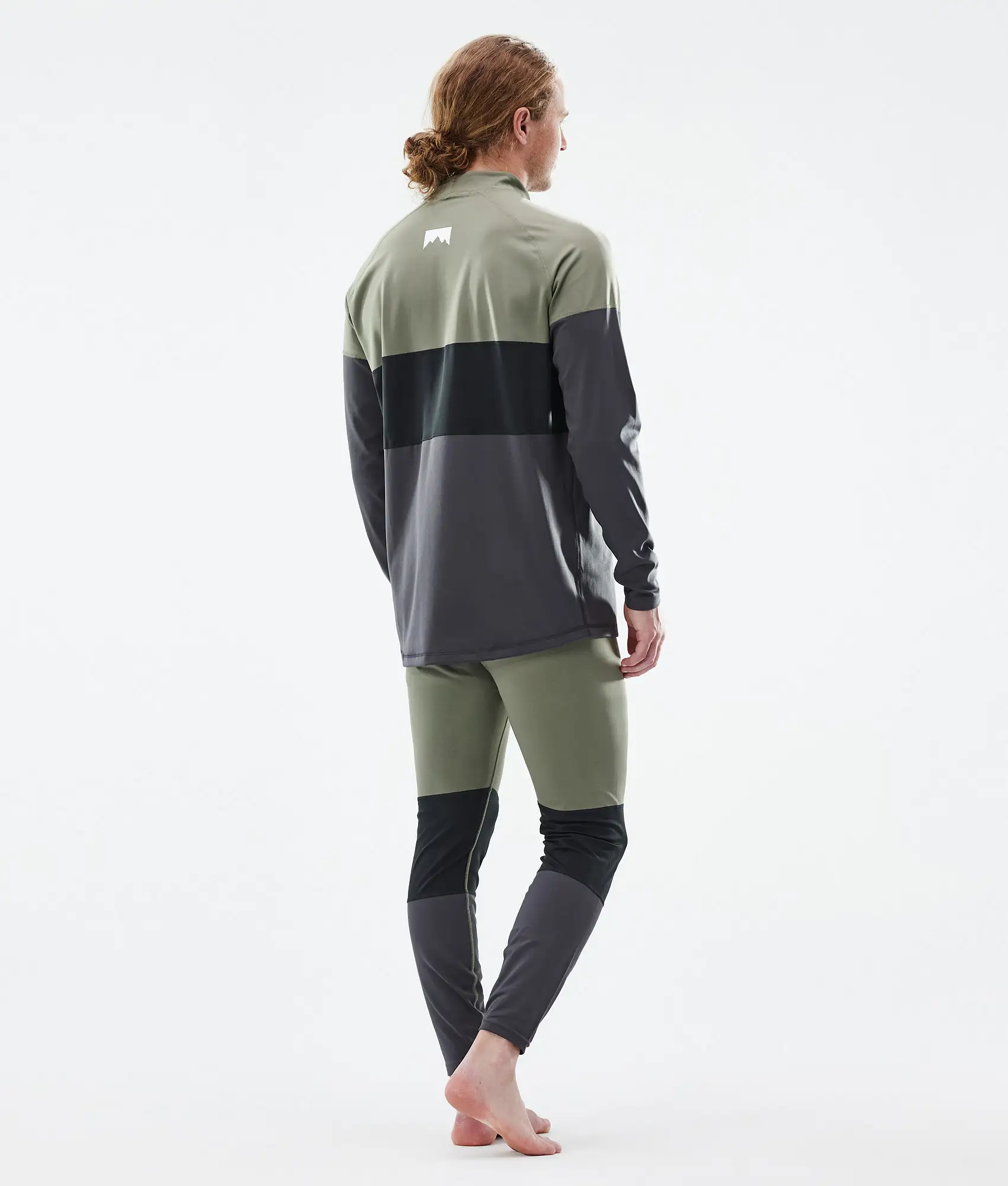 Alpha Base Layer Pant Men Greenish/Black/Phantom