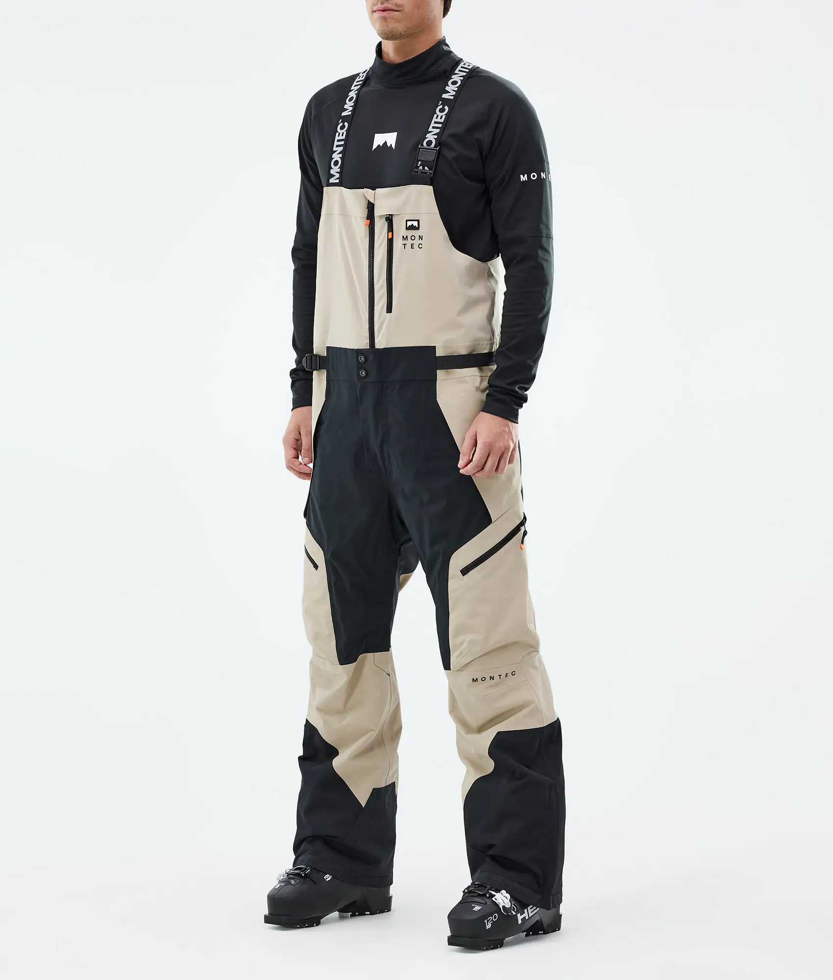 Dozer Ski Pants Men Sand/Black