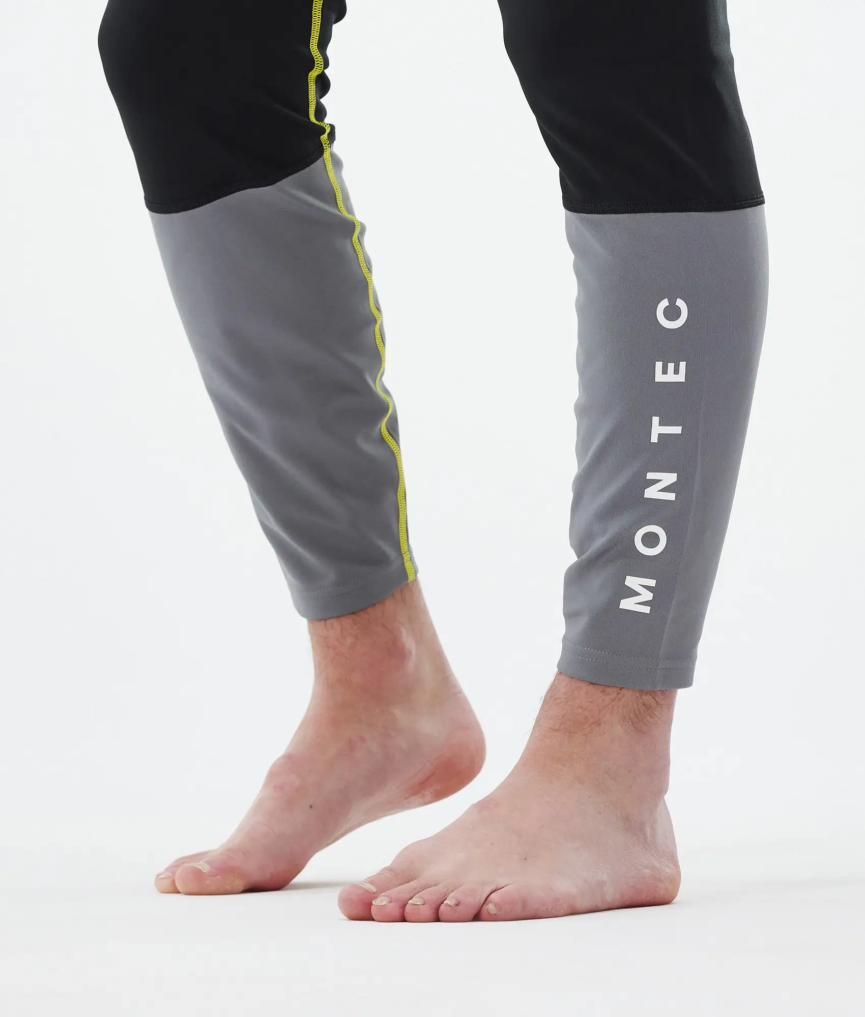 Alpha Base Layer Pant Men Bright Yellow/Black/Light Pearl