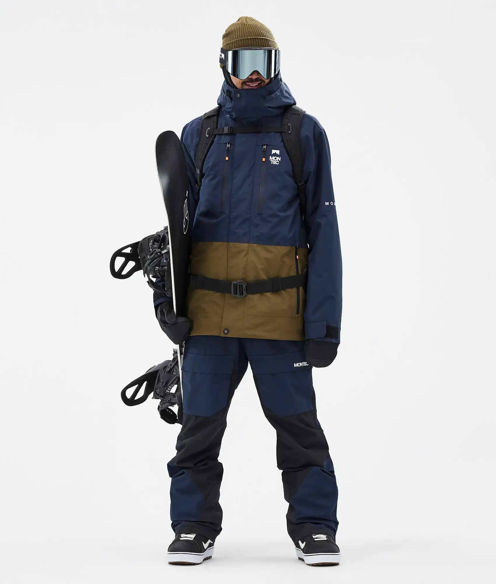 Fawk Snowboard Jacket Men Dark Blue/Fatigue
