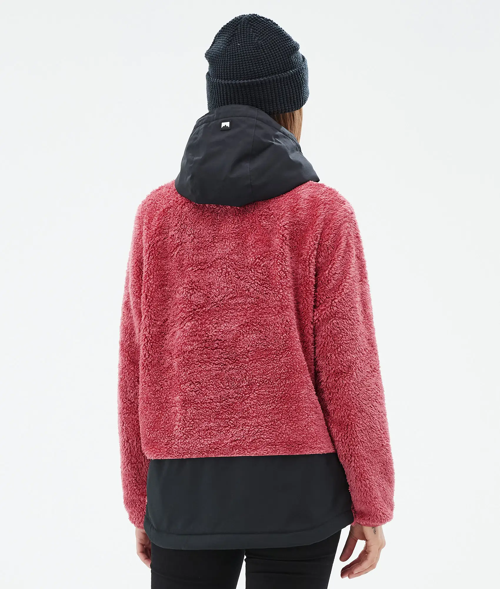 Lima W Fleece Hoodie Women Light Red/Black