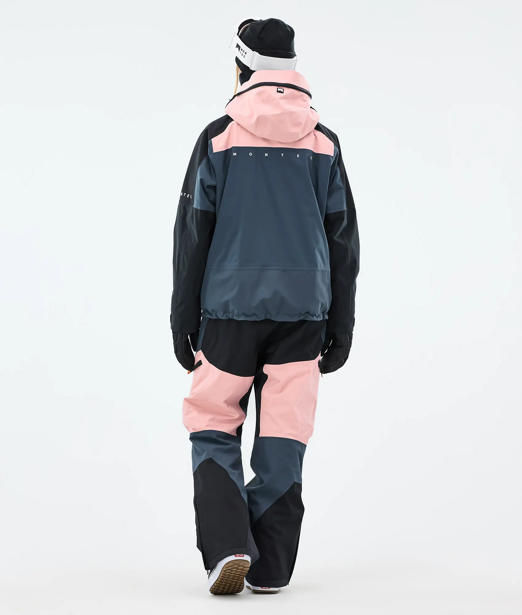 Oracle W Snowboard Jacket Women Soft Pink/Black/Metal Blue