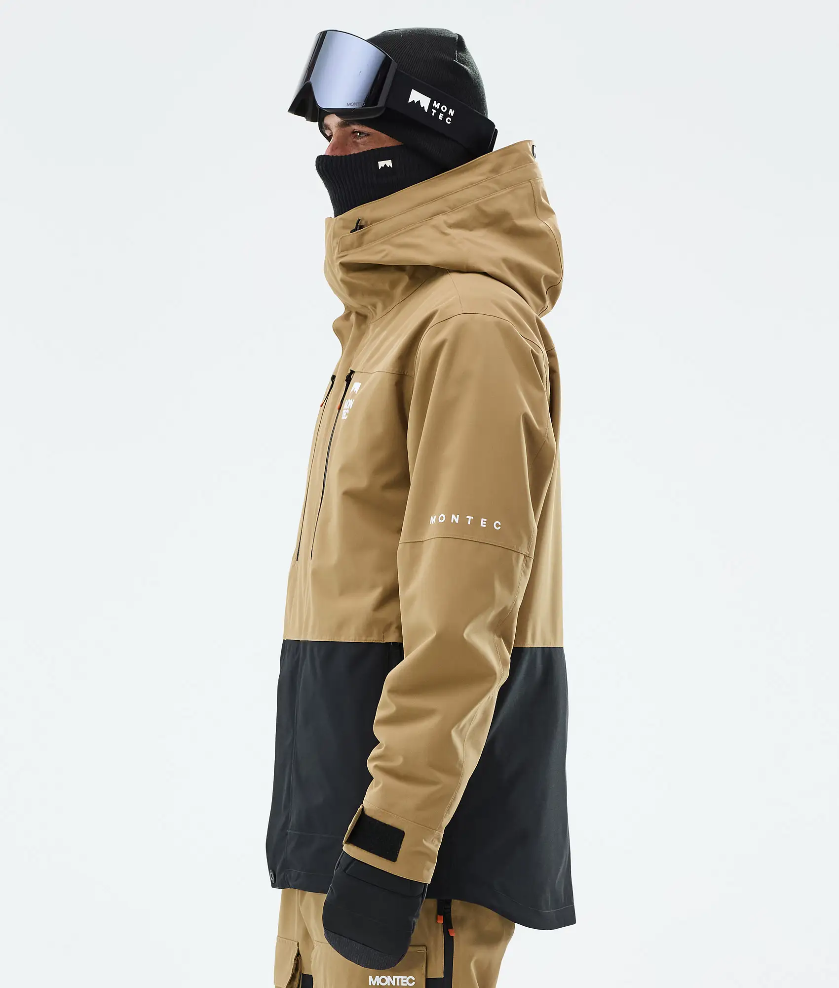Fawk Ski Jacket Men Gold/Black