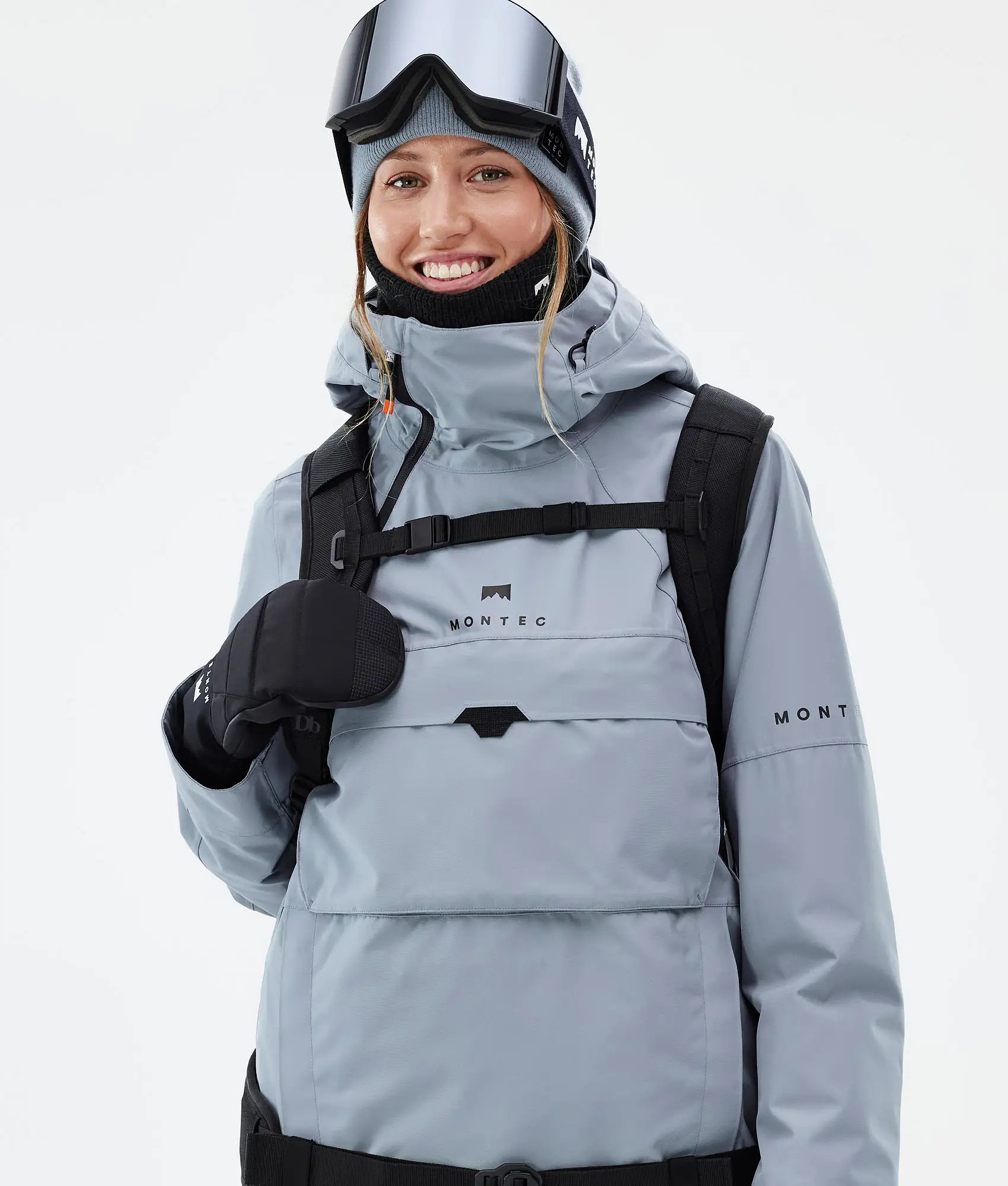 Dune W Ski Jacket Women Soft Blue