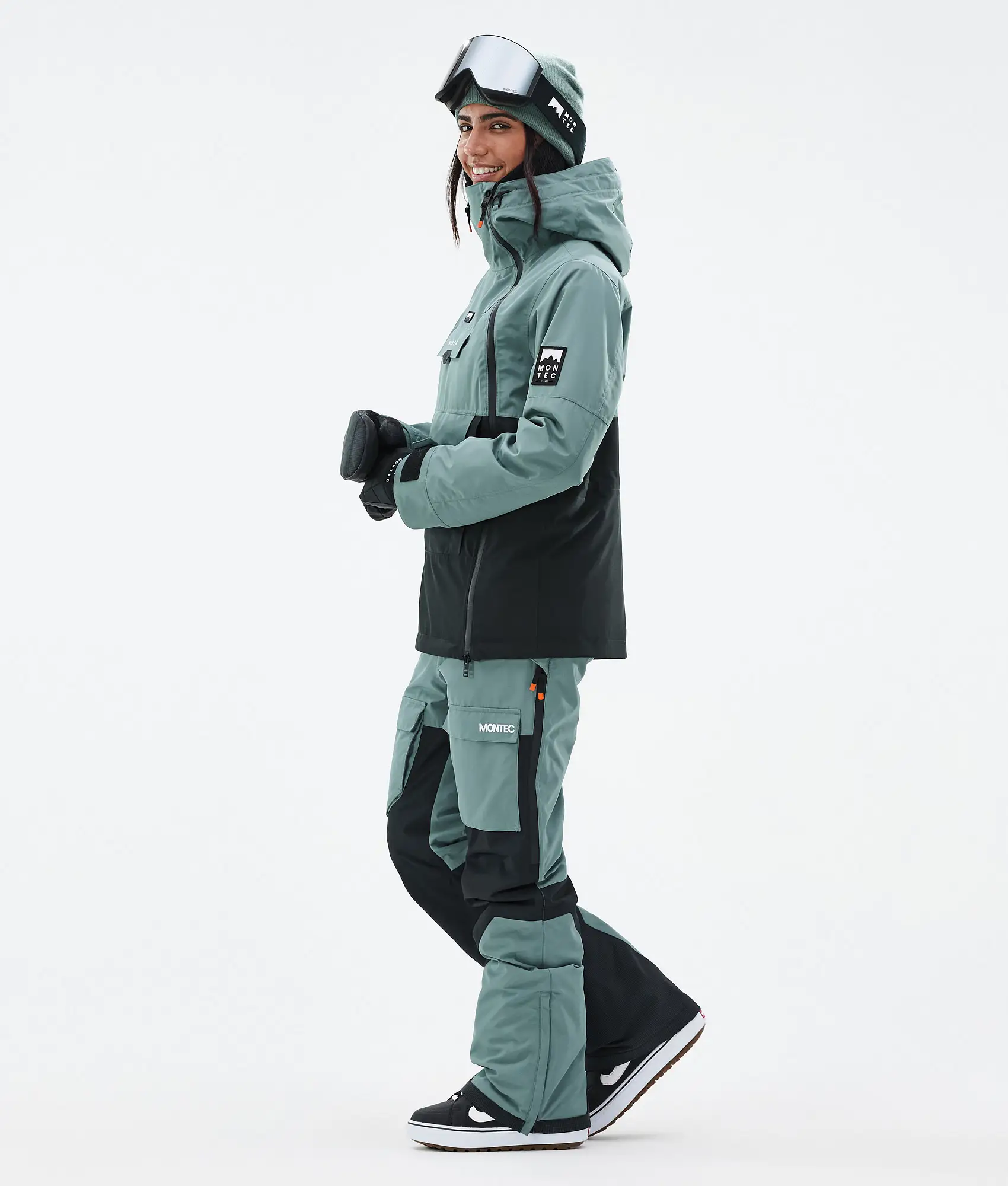 Doom W Snowboard Jacket Women Atlantic/Black