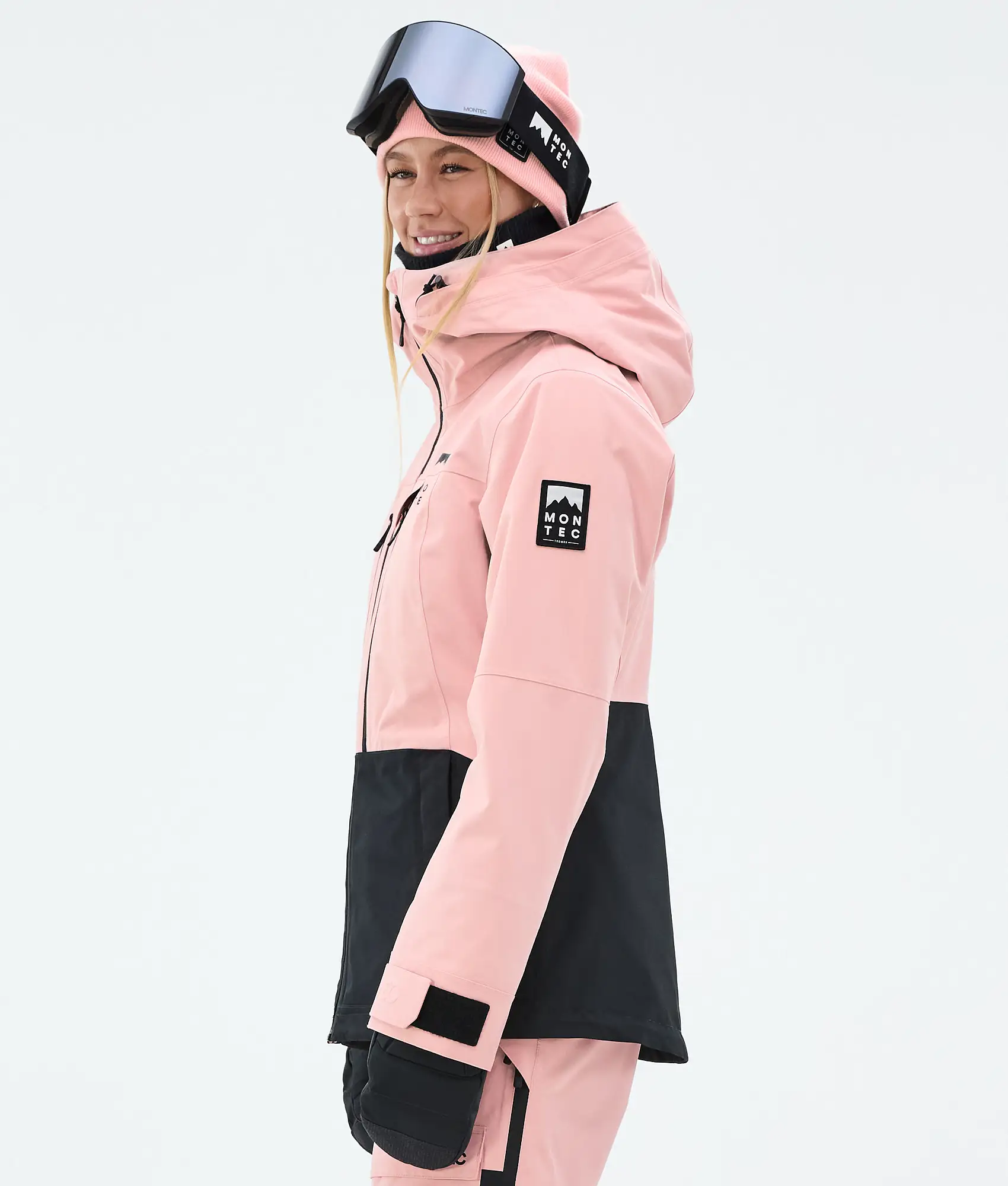 Moss W Snowboard Jacket Women Soft Pink/Black Renewed