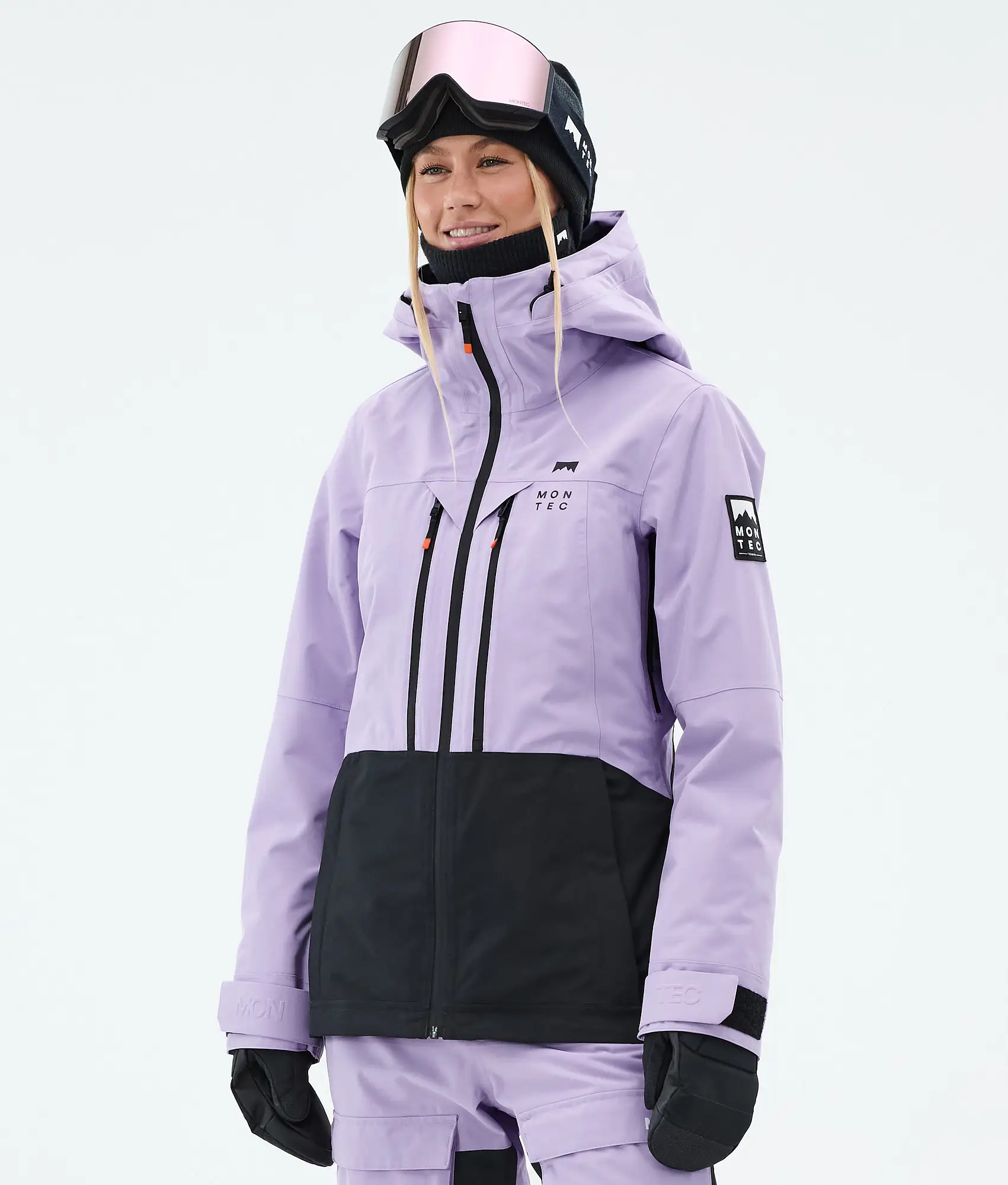 Moss W Snowboard Jacket Women Faded Violet/Black