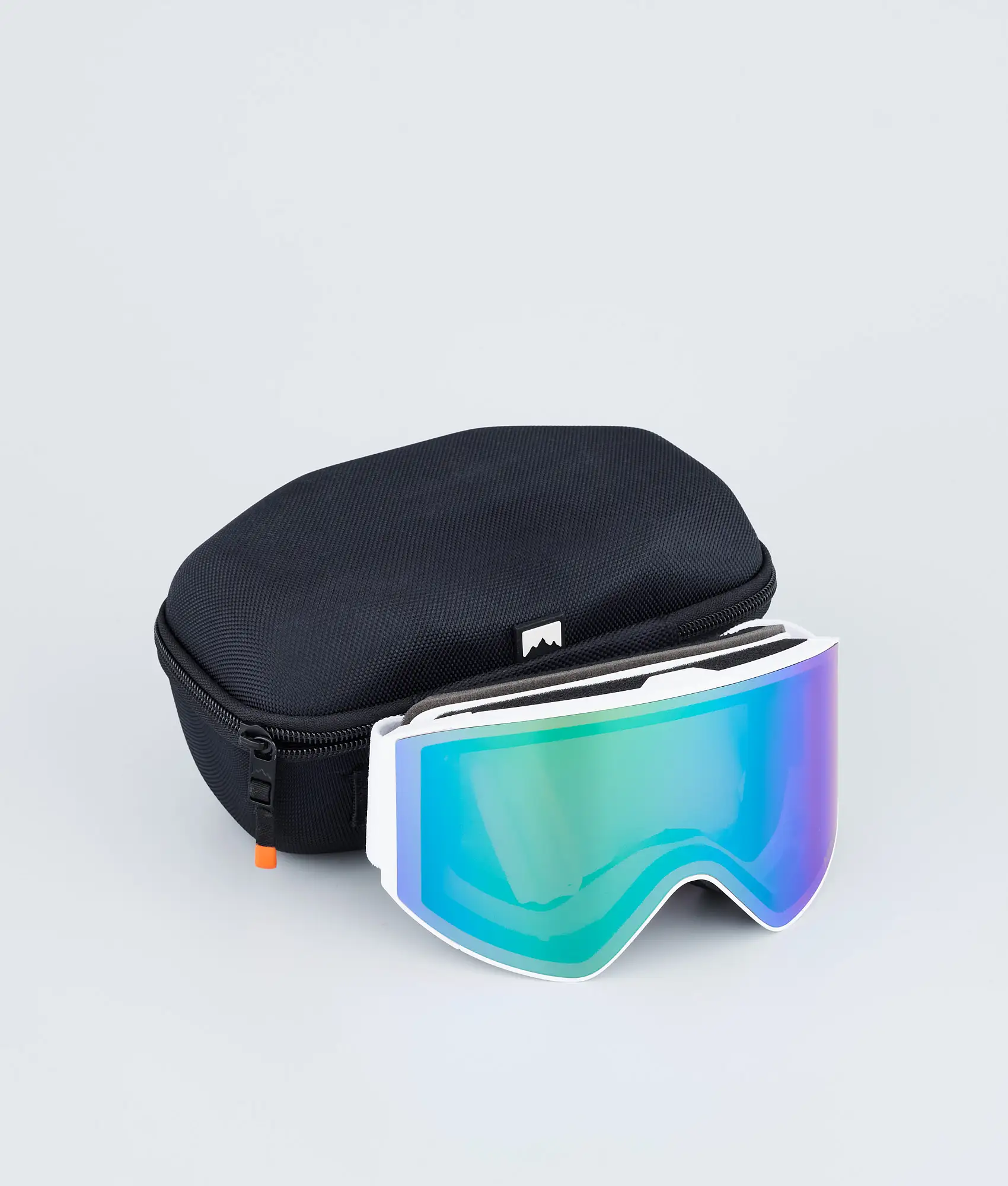 Scope 22 Ski Goggles White/Tourmaline Green Mirror