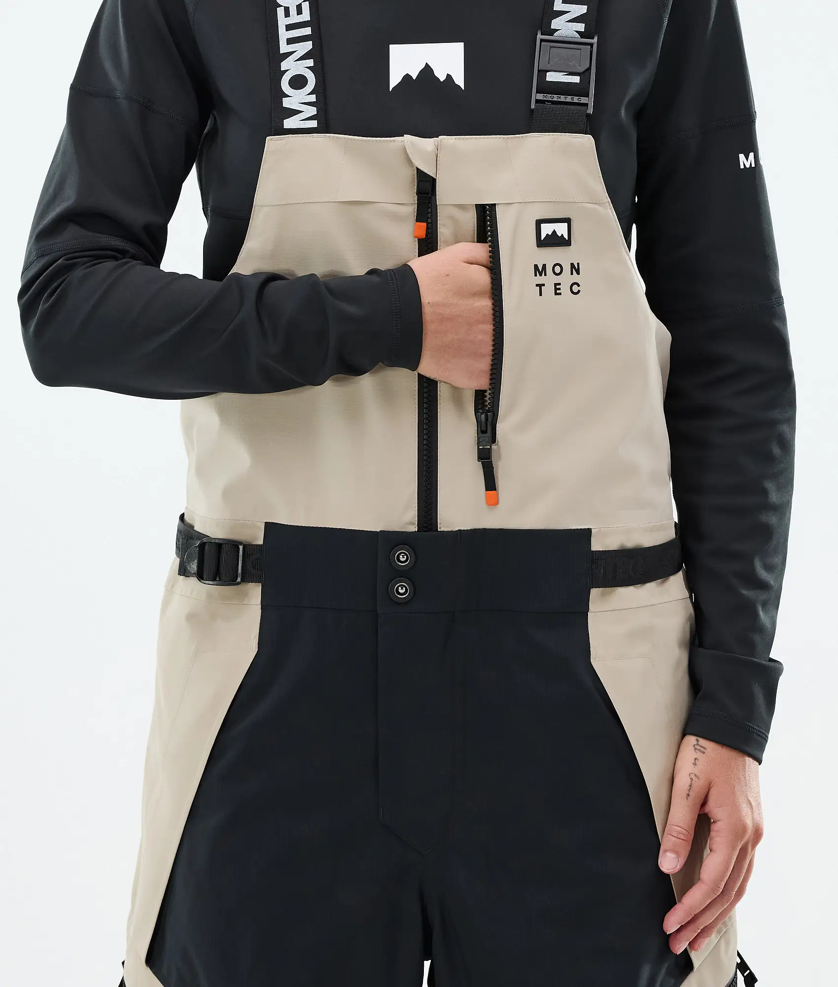 Dozer W Ski Pants Women Sand/Black