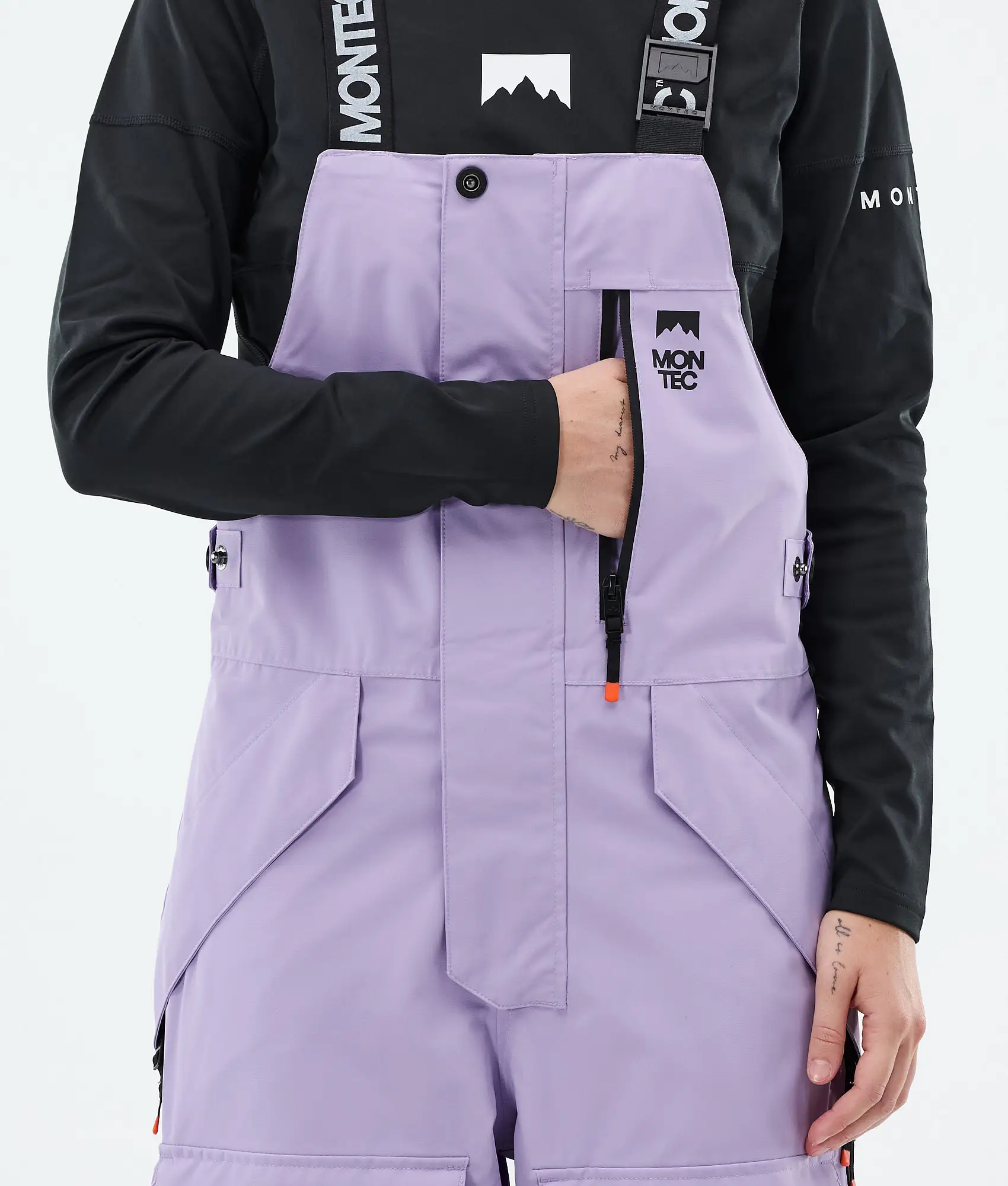 Fawk W Ski Pants Women Faded Violet/Black/Dark Atlantic
