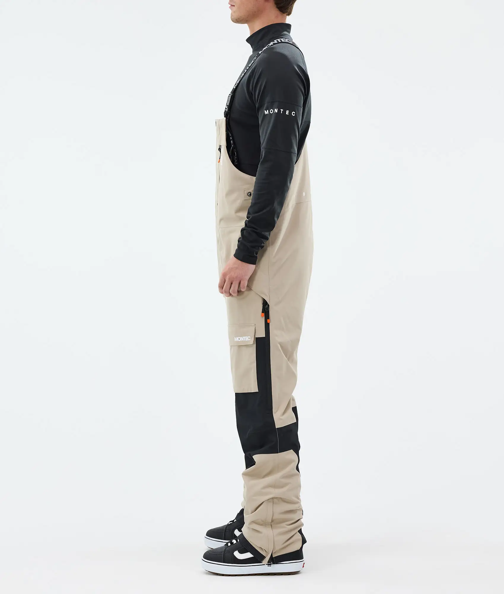 Fawk Snowboard Pants Men Sand/Black