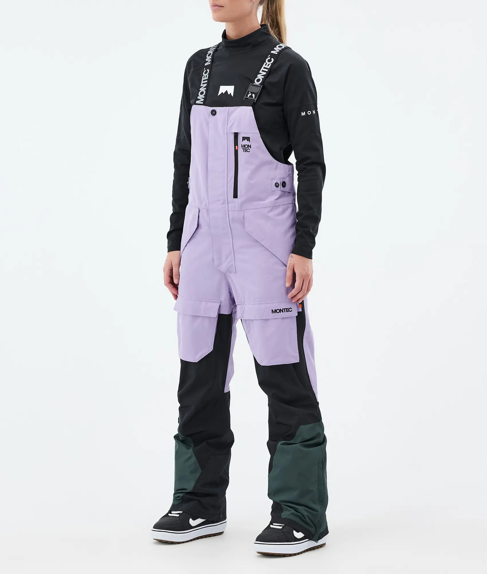 Fawk W Snowboard Pants Women Faded Violet/Black/Dark Atlantic
