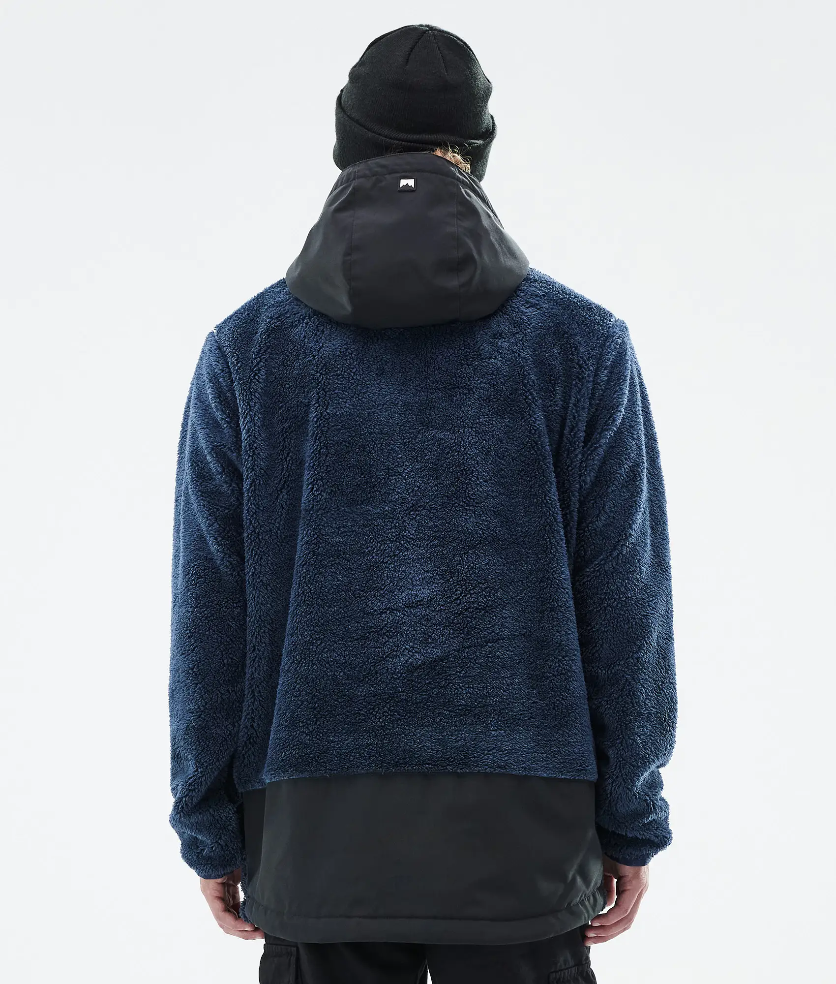Lima Fleece Hoodie Men Dark Blue/Black