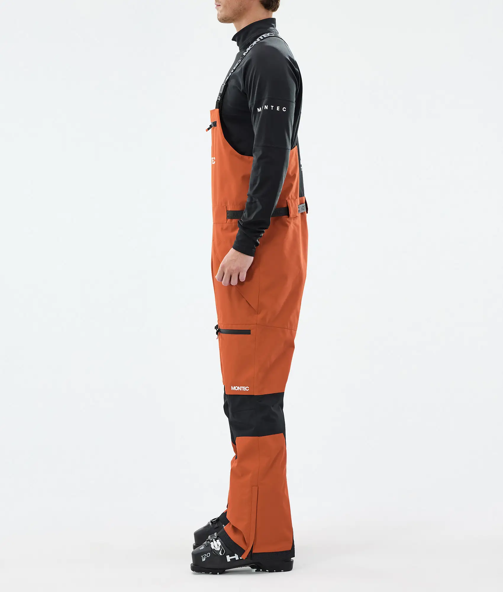 Arch Ski Pants Men Burned Orange/Black