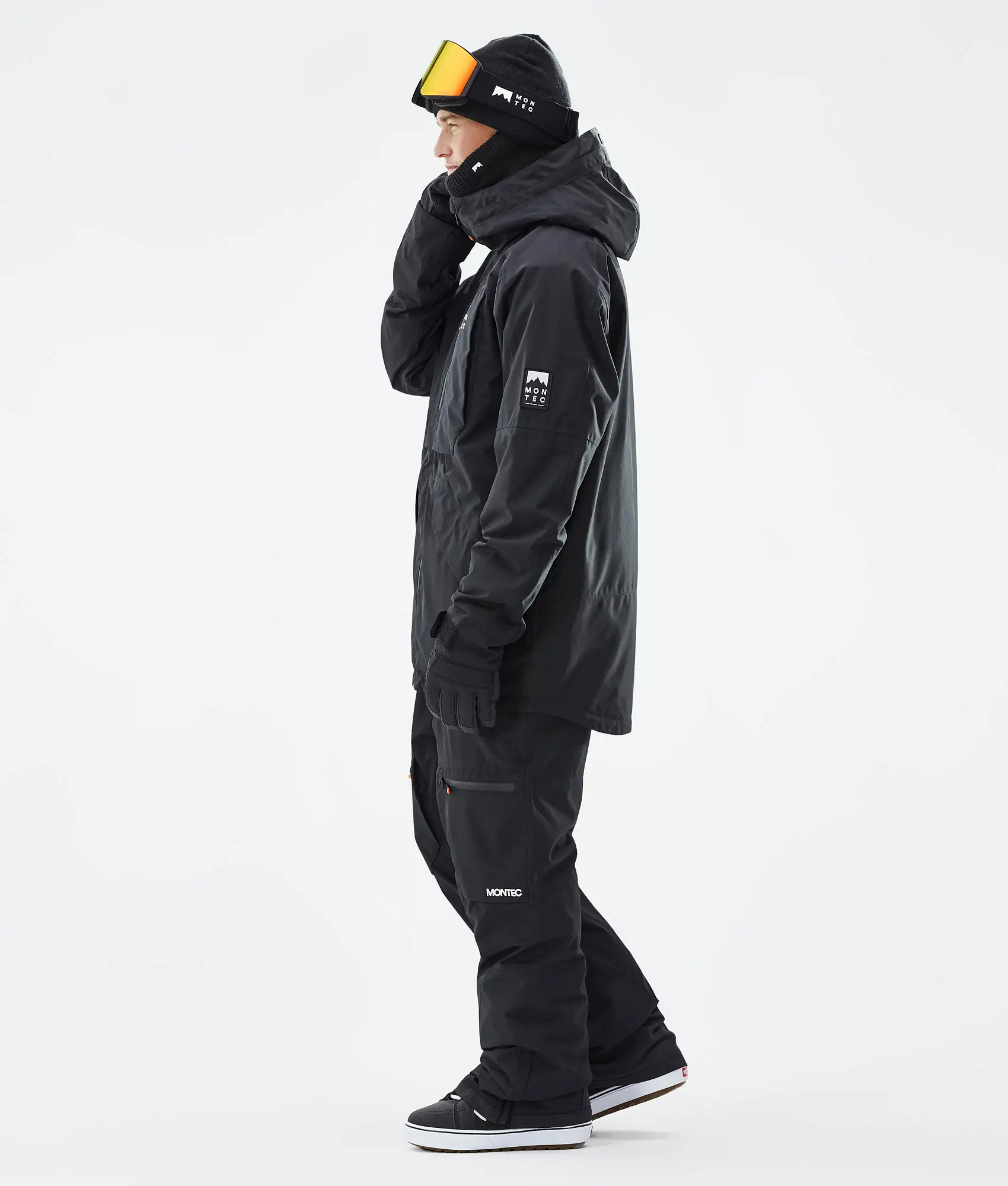 Arch Snowboard Jacket Men Black Renewed