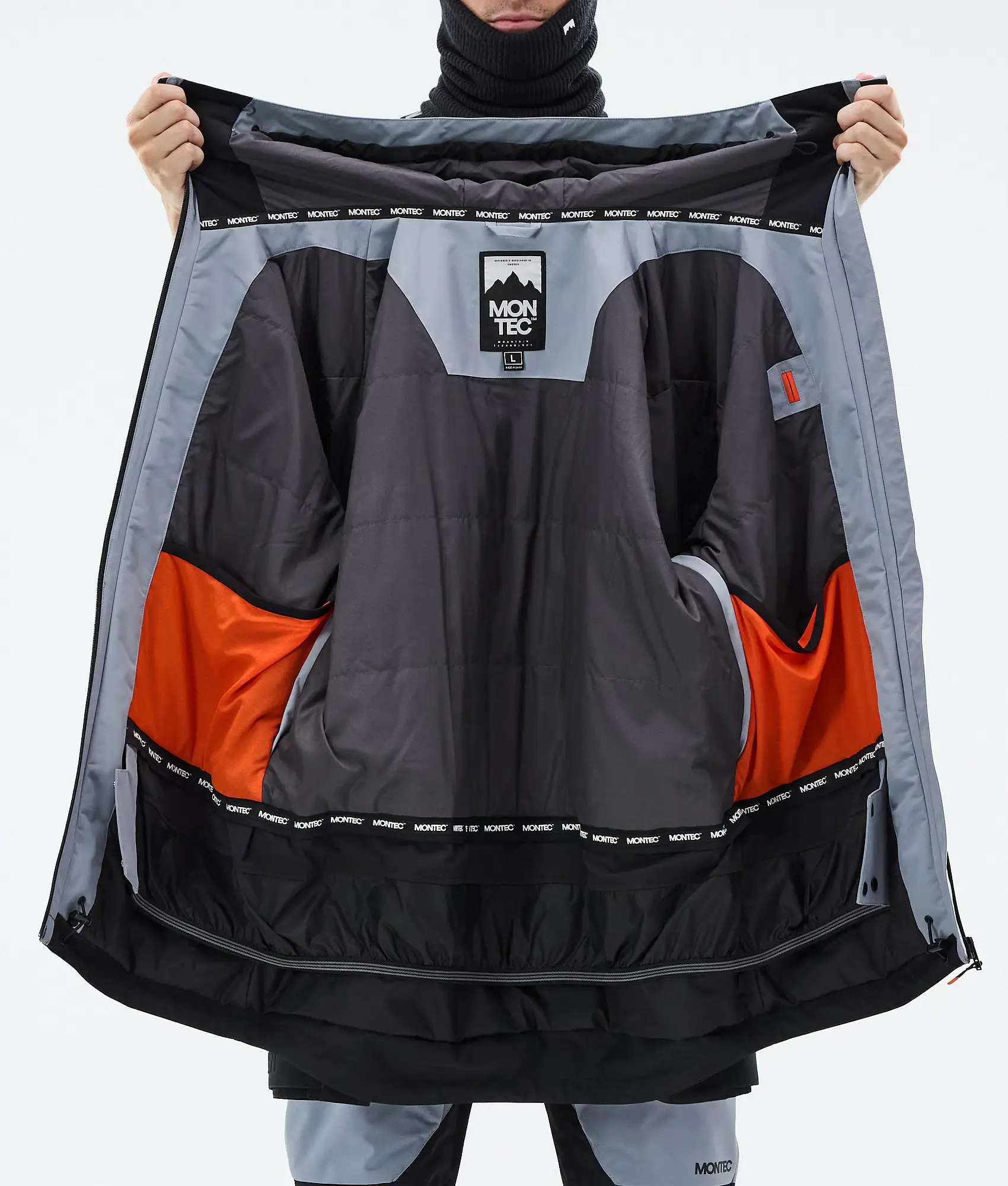 Arch Ski Jacket Men Soft Blue/Black