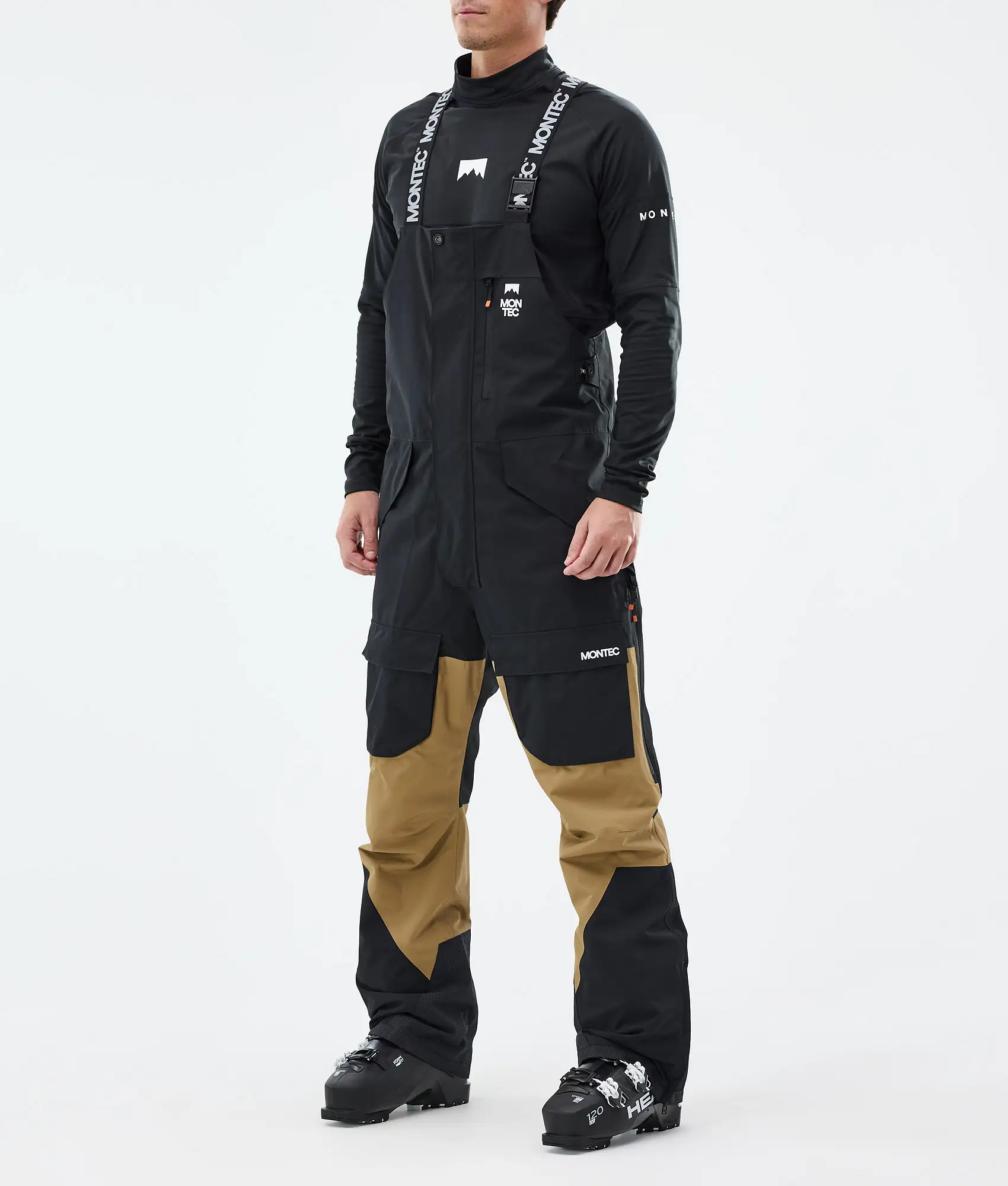 Fawk Ski Pants Men Black/Gold