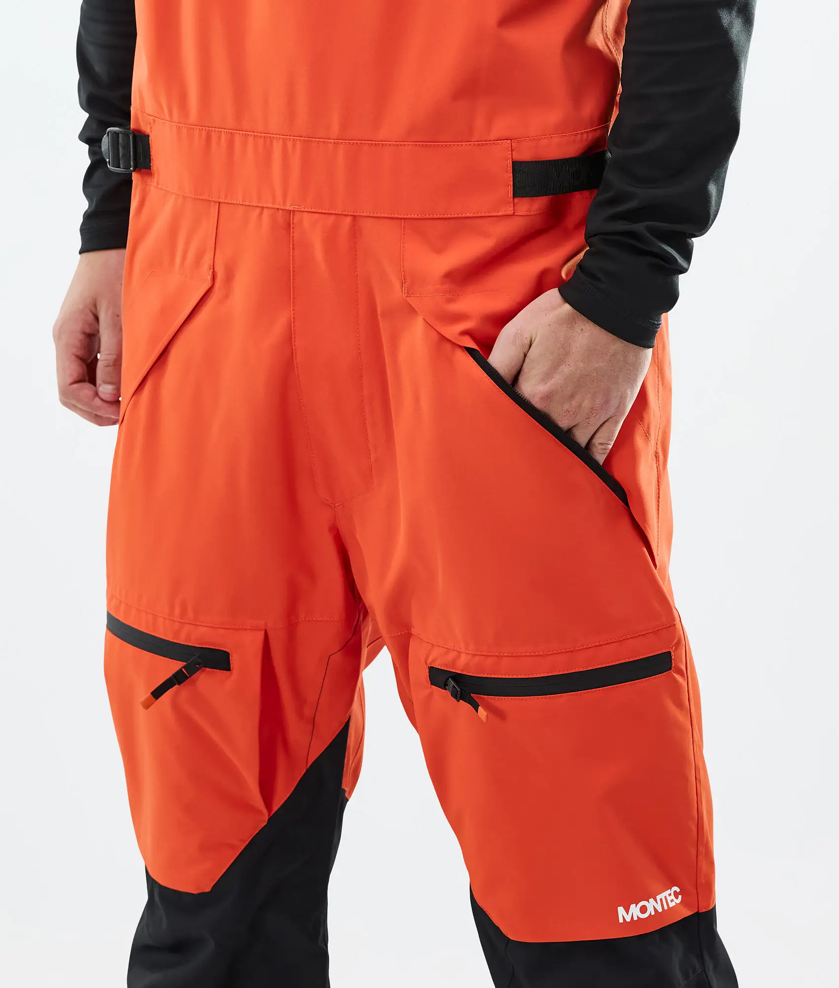 Arch Snowboard Pants Men Orange/Black