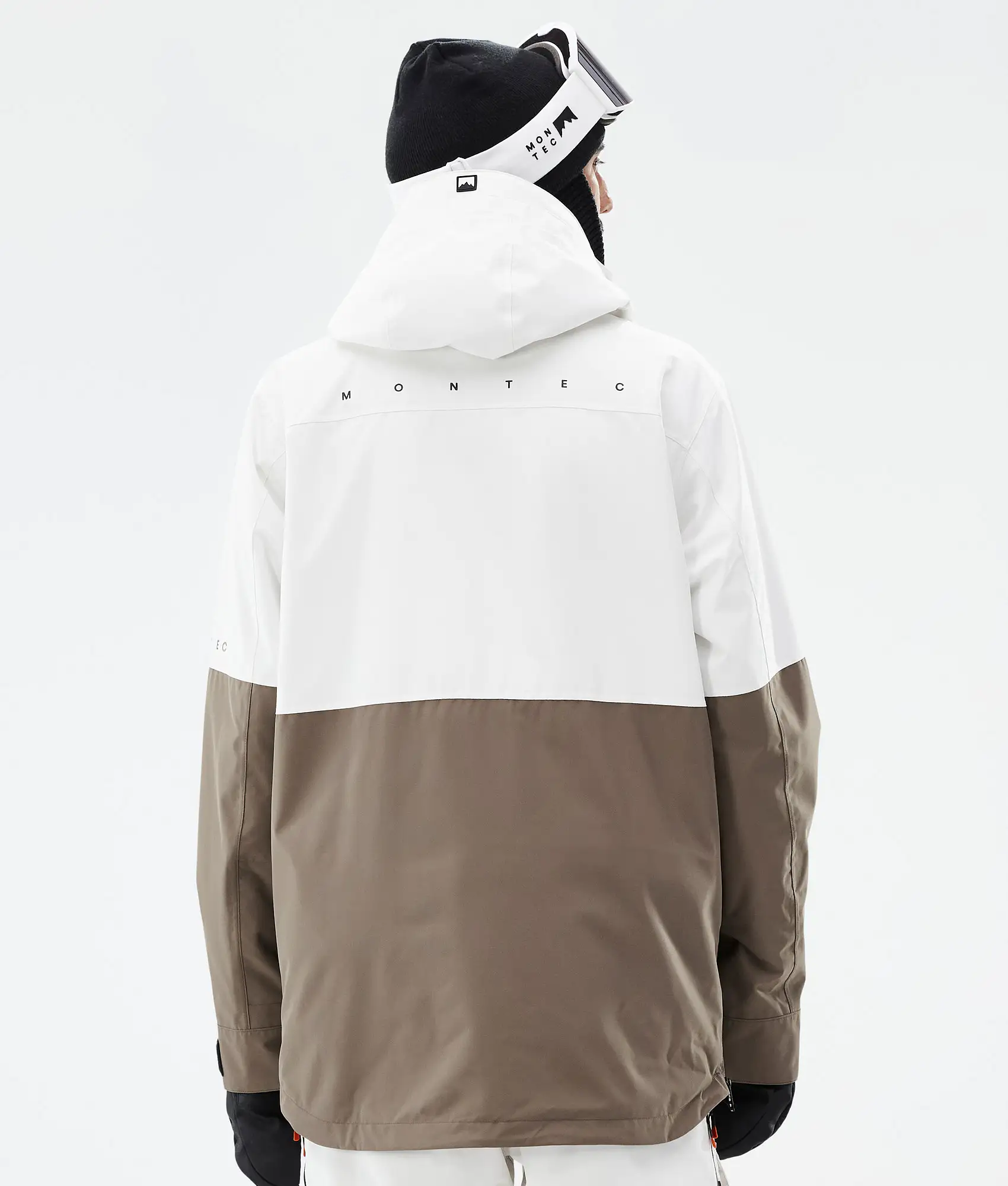 Dune Ski Jacket Men Old White/Black/Walnut