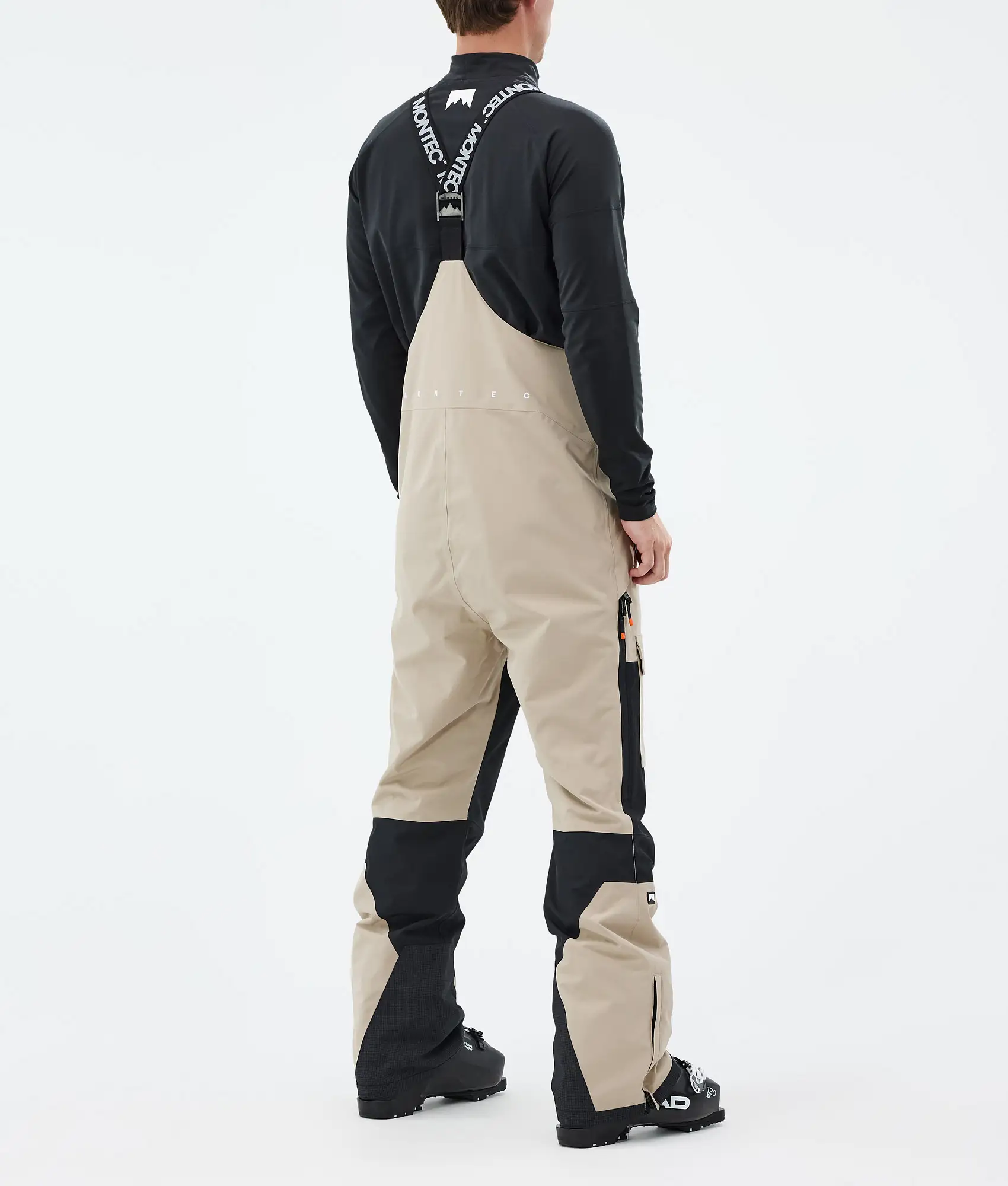 Fawk Ski Pants Men Sand/Black