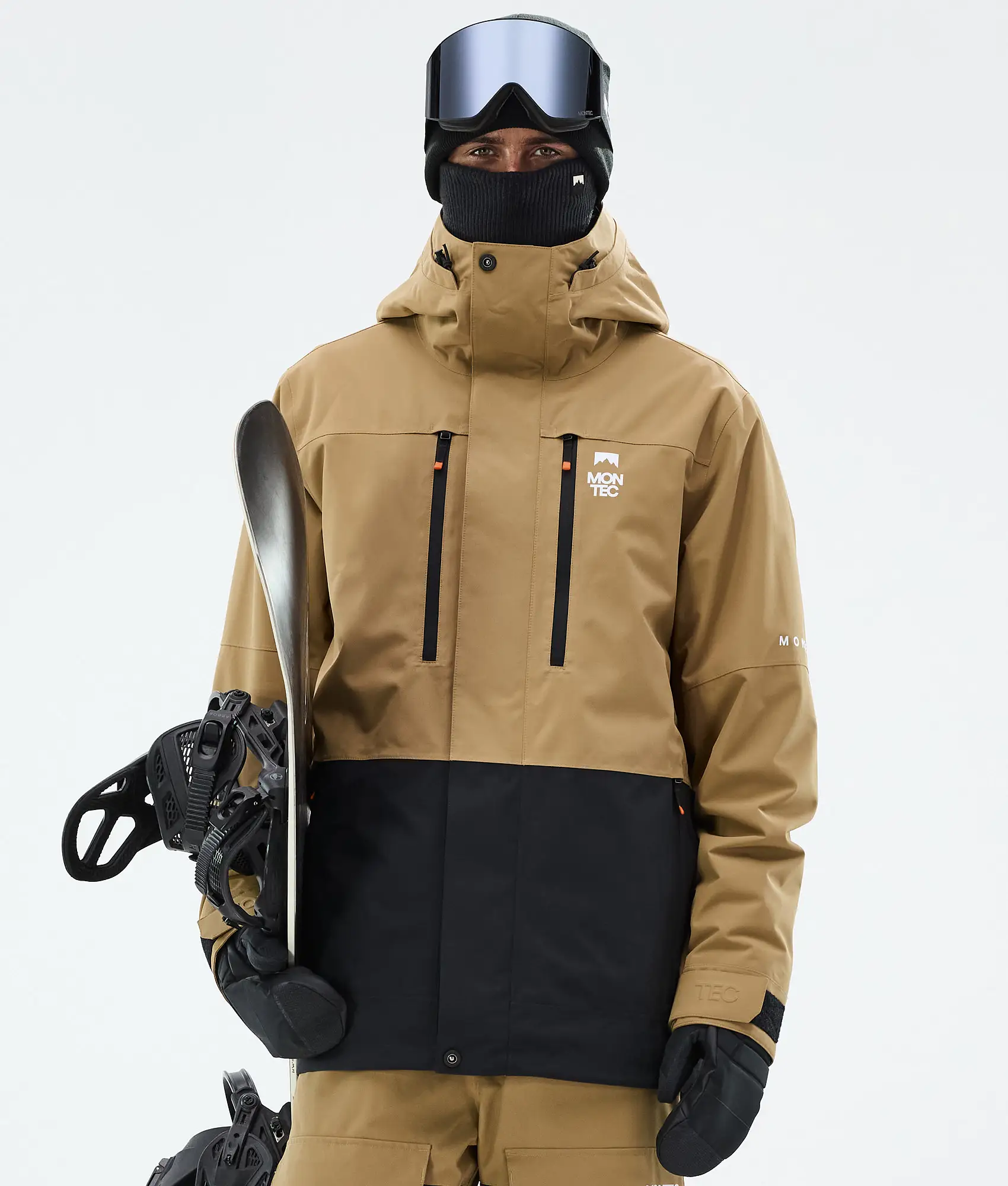 Fawk Snowboard Jacket Men Gold/Black