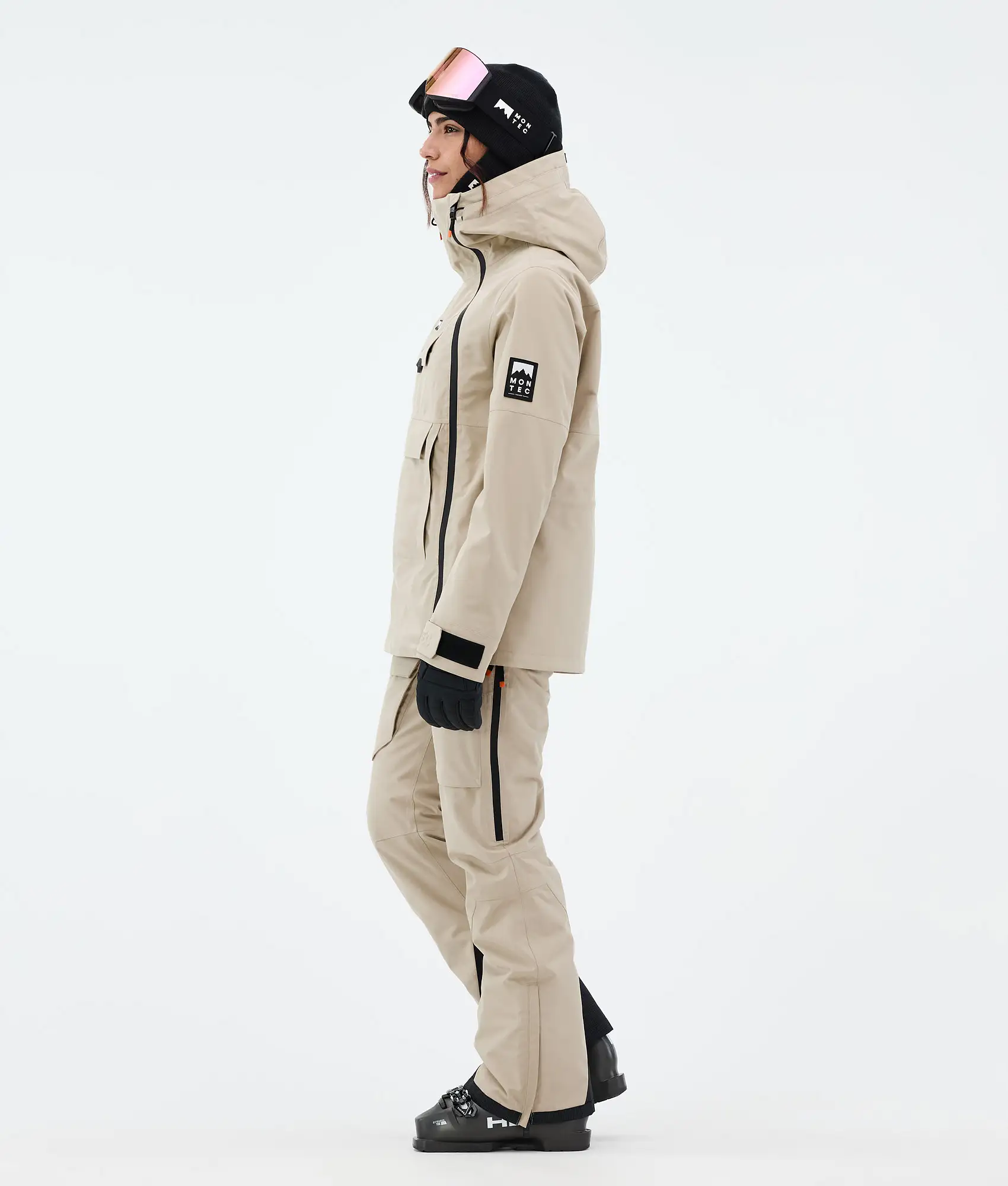 Doom W Ski Jacket Women Sand