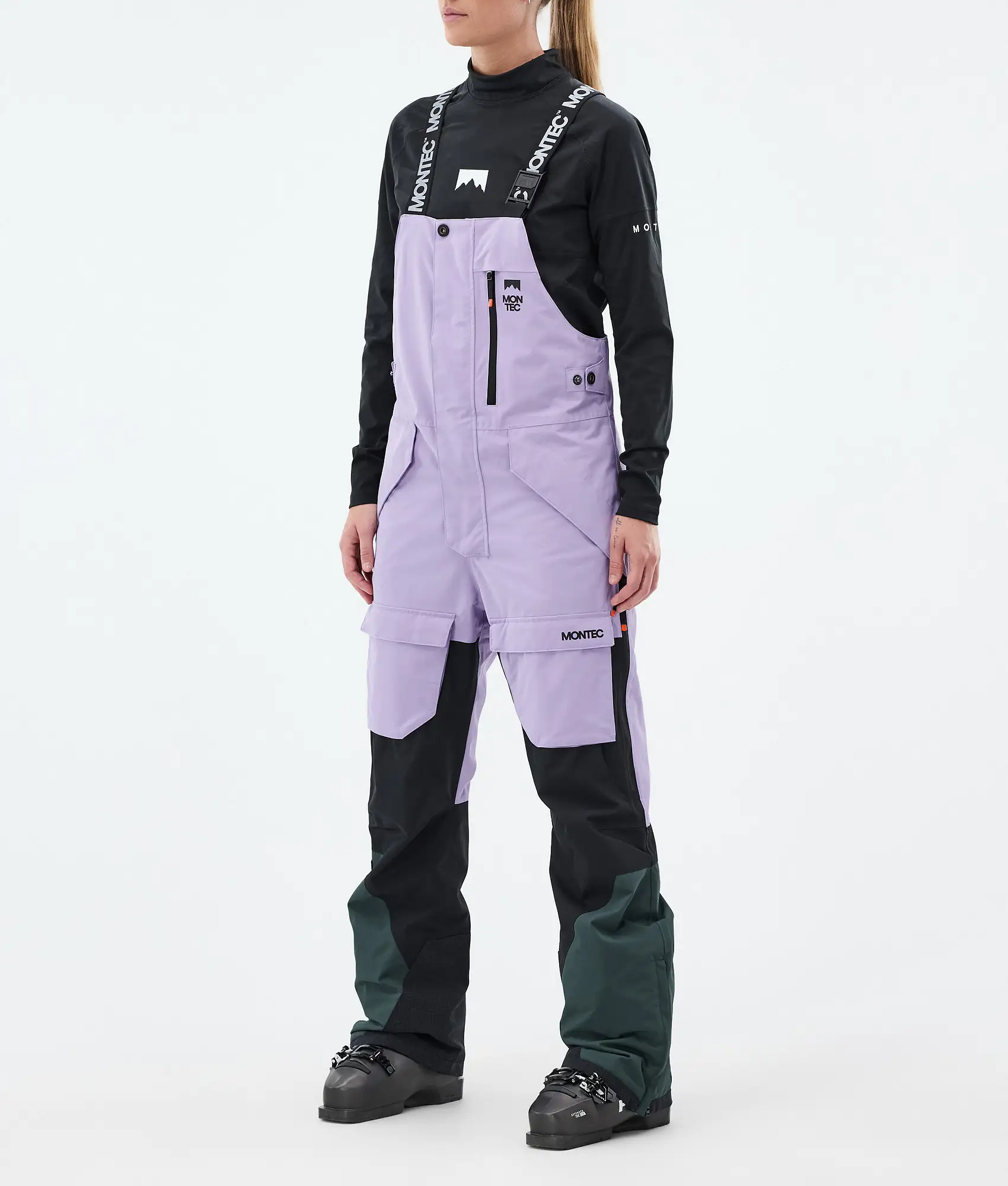 Fawk W Ski Pants Women Faded Violet/Black/Dark Atlantic