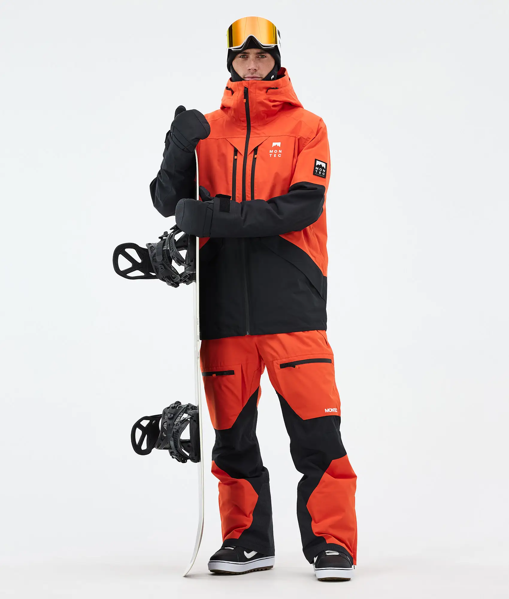 Arch/Arch Snowboard Outfit Men Orange/Black