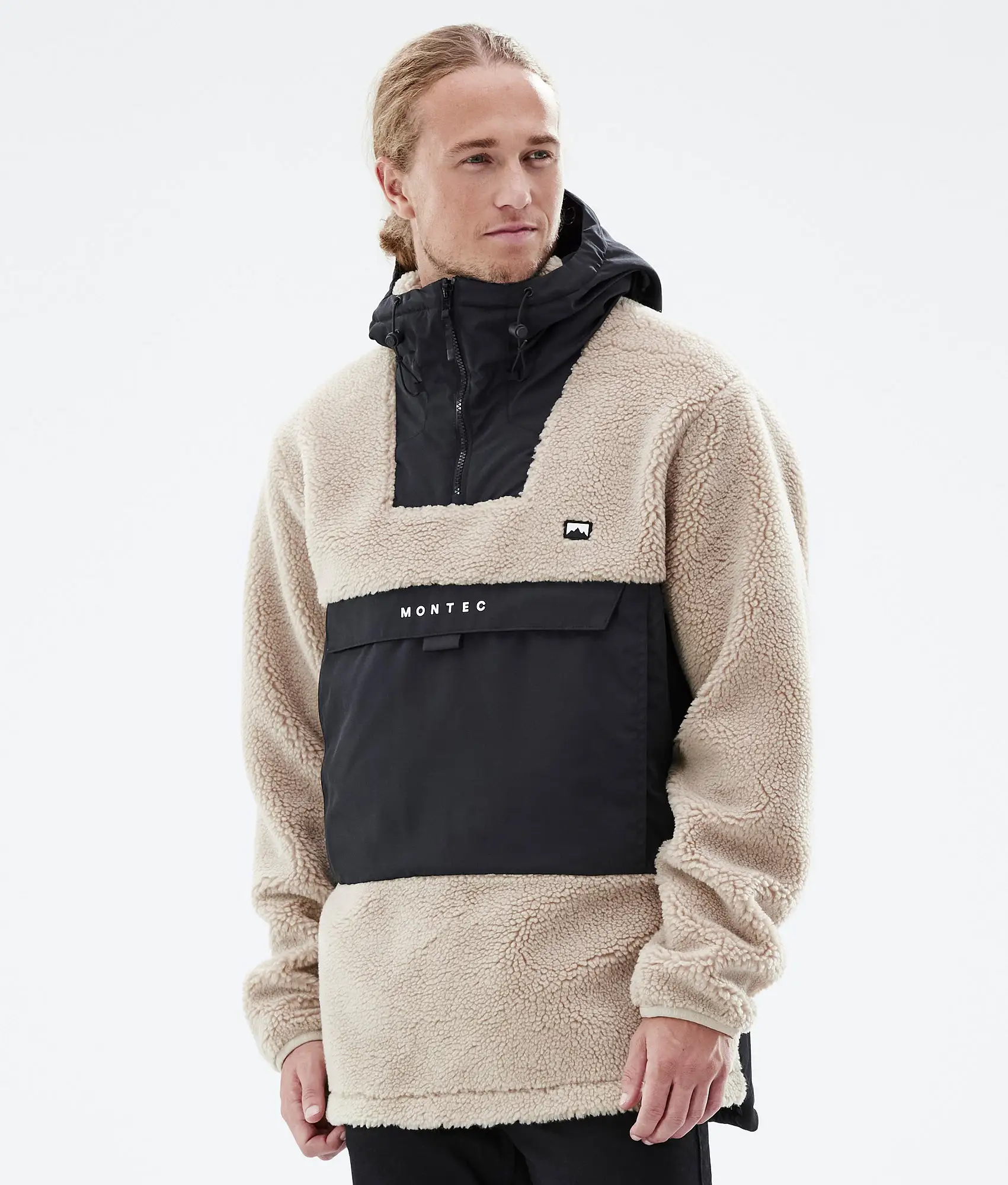 Lima 22 Fleece Hoodie Men Sand/Black