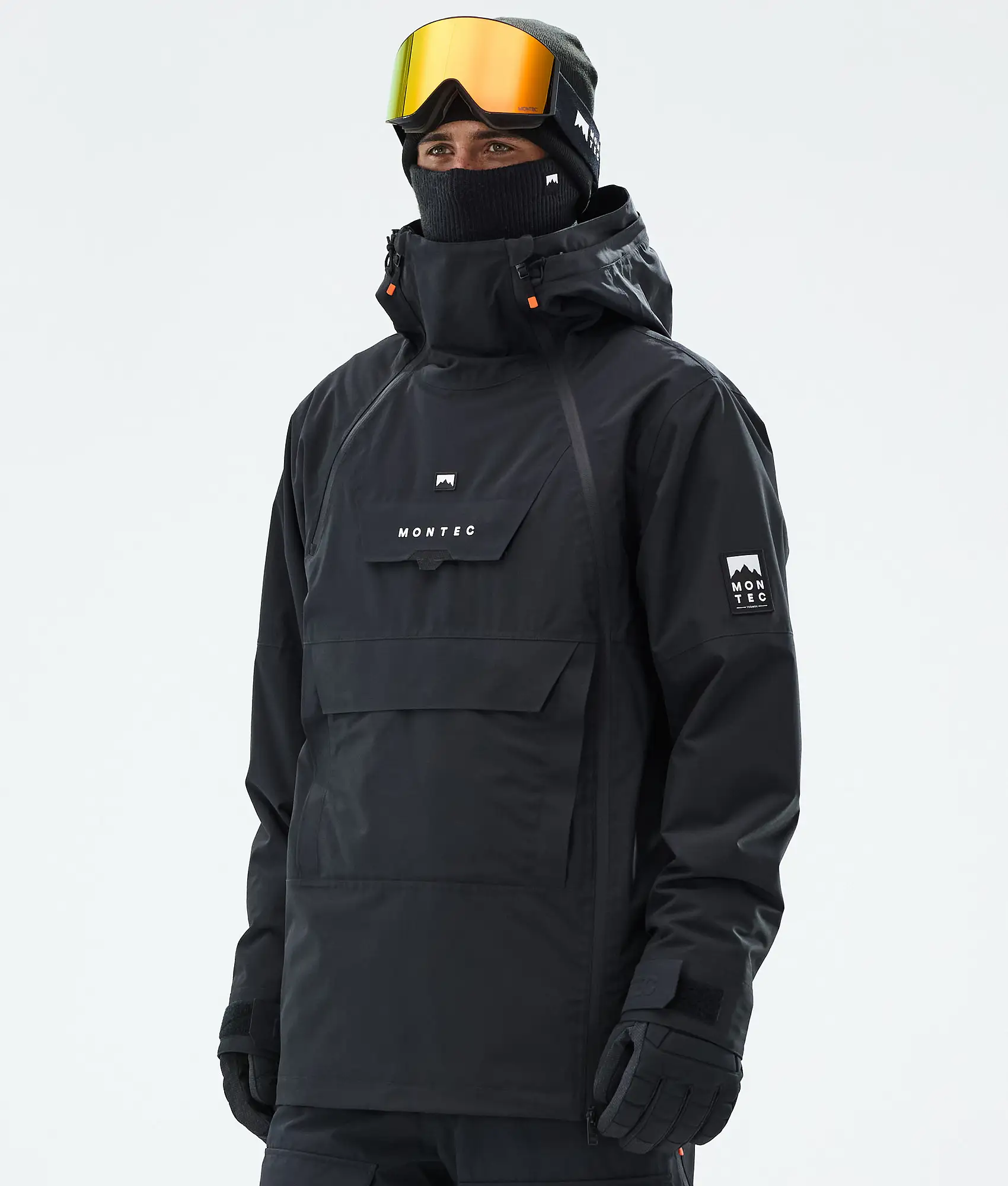 Doom Snowboard Jacket Men Black Renewed
