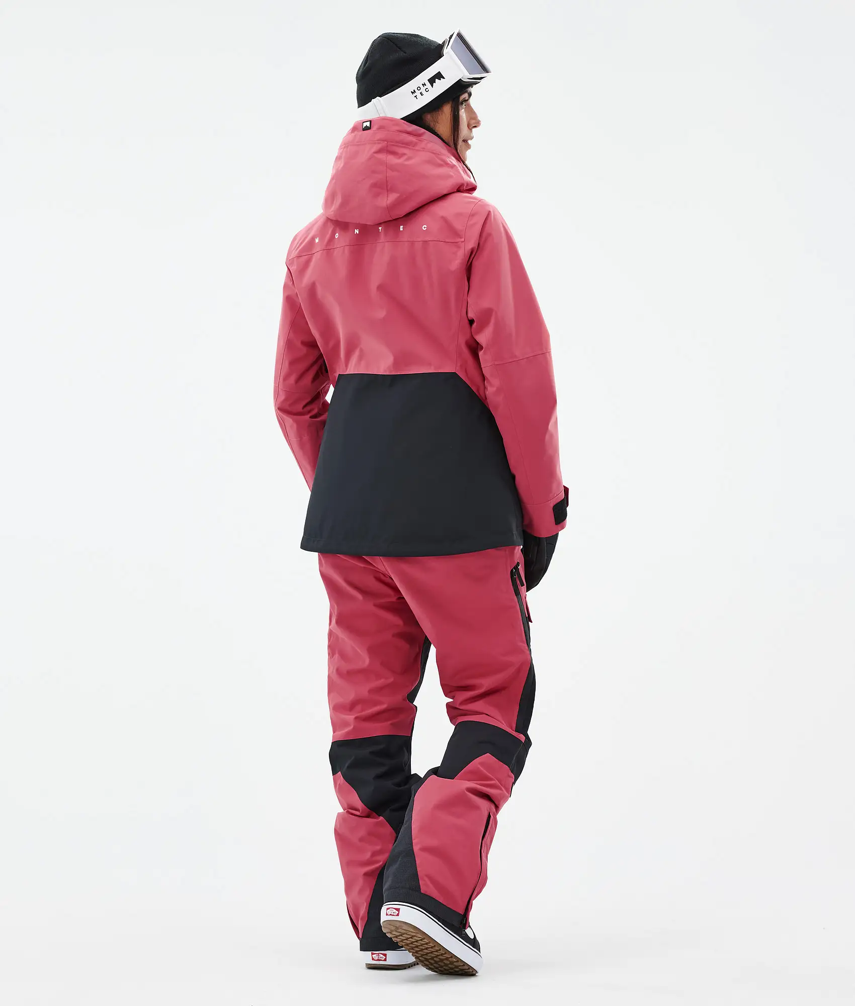 Moss W/Fawk W Snowboard Outfit Women Light Red/Black