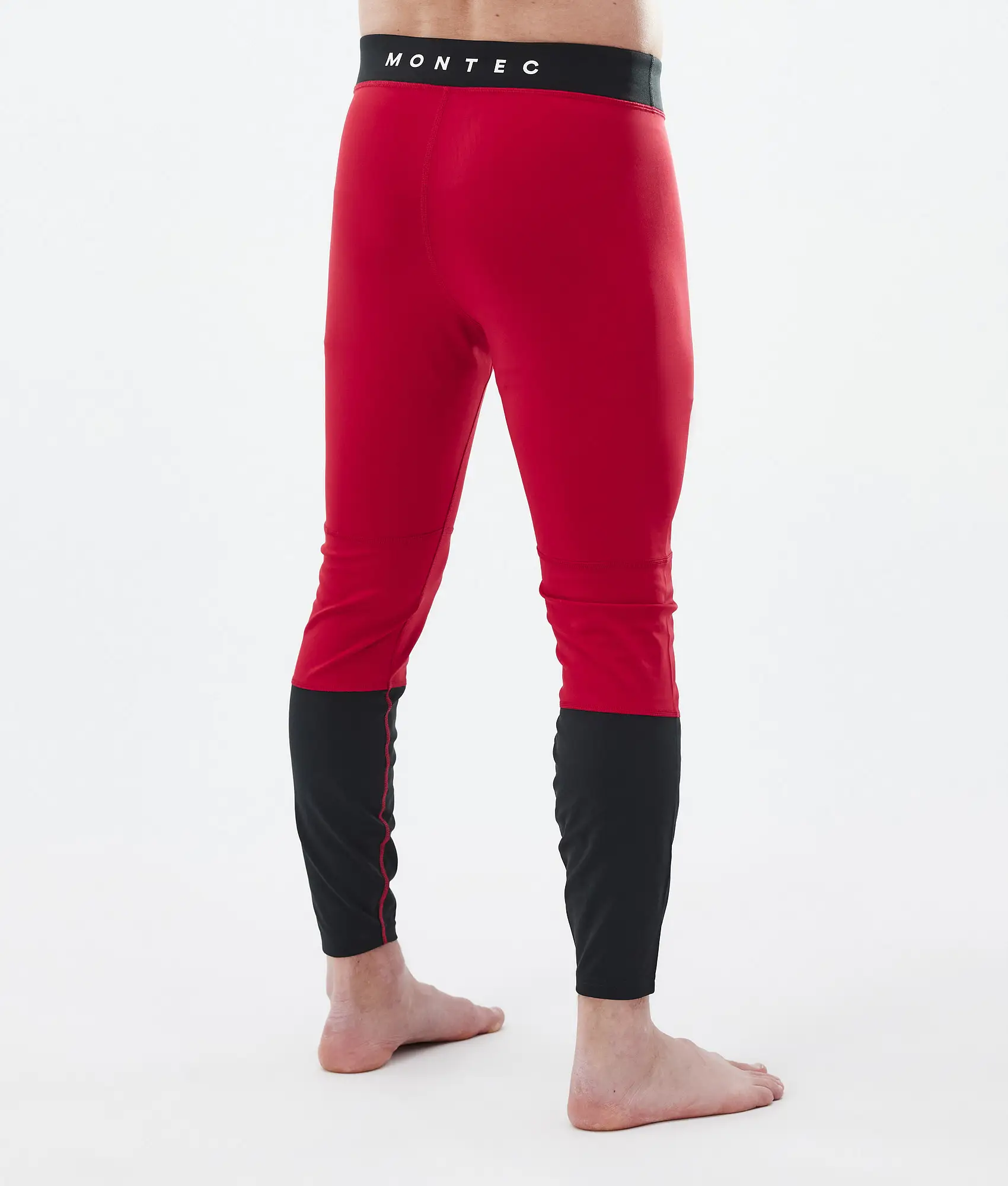 Alpha Base Layer Pant Men Deep Red/Black