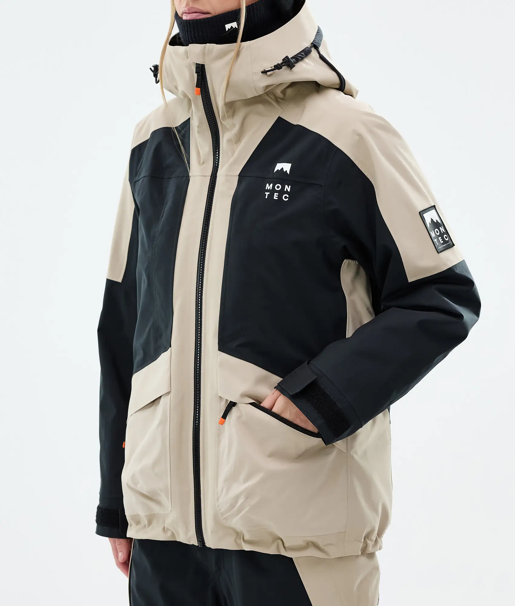 Morpheus W Ski Jacket Women Sand/Black