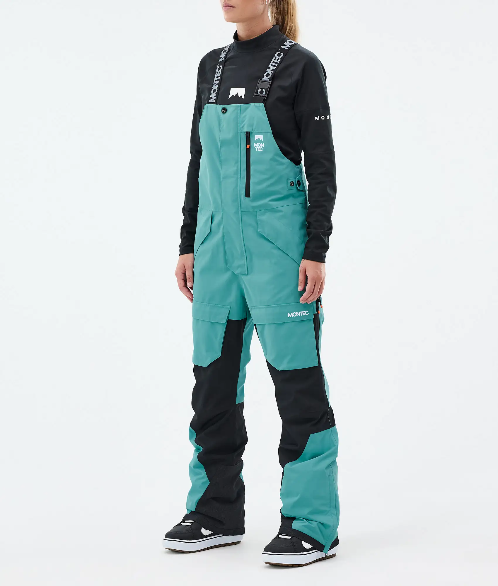 Fawk W Snowboard Pants Women Turquoise/Black