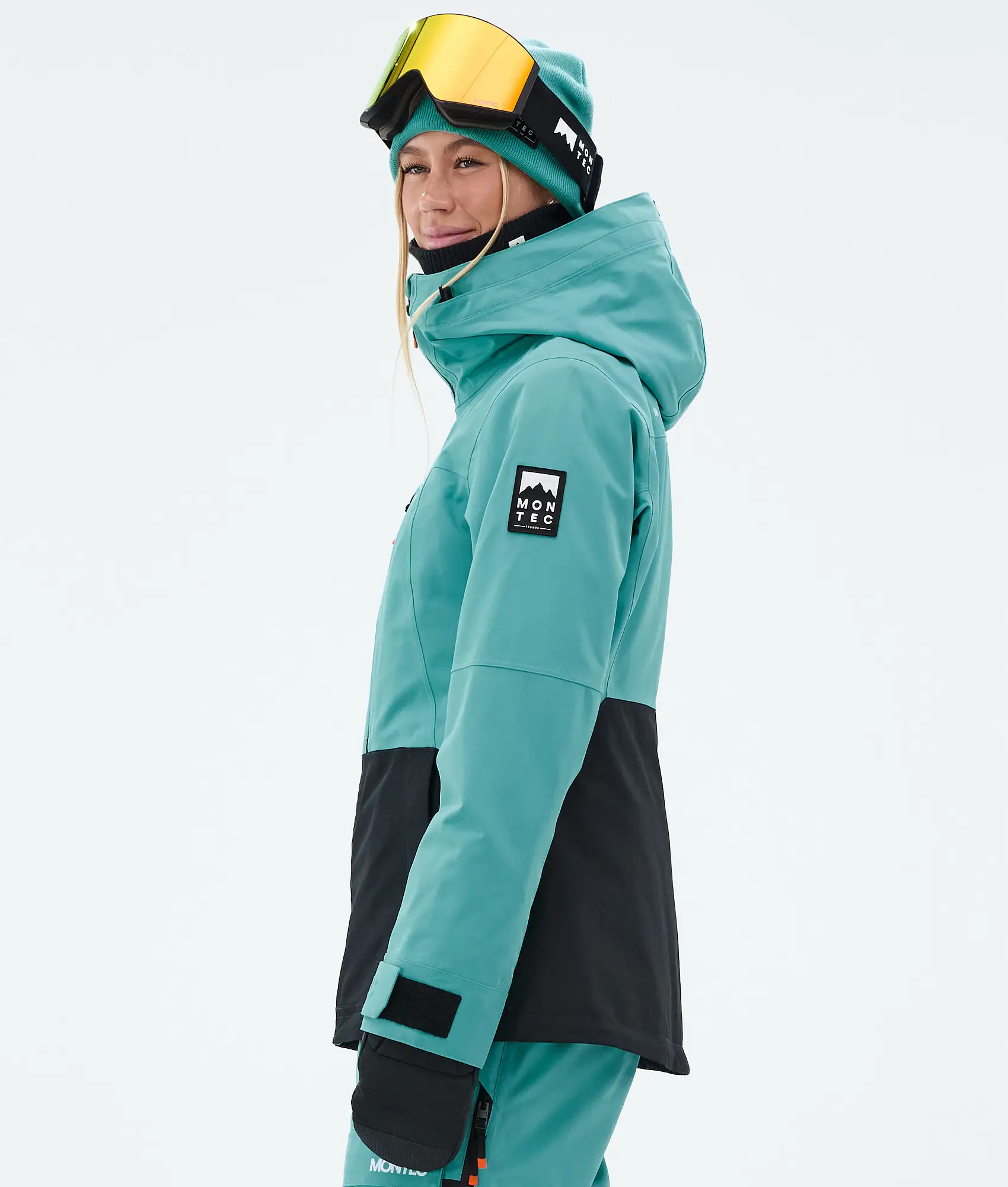 Moss W Snowboard Jacket Women Turquoise/Black