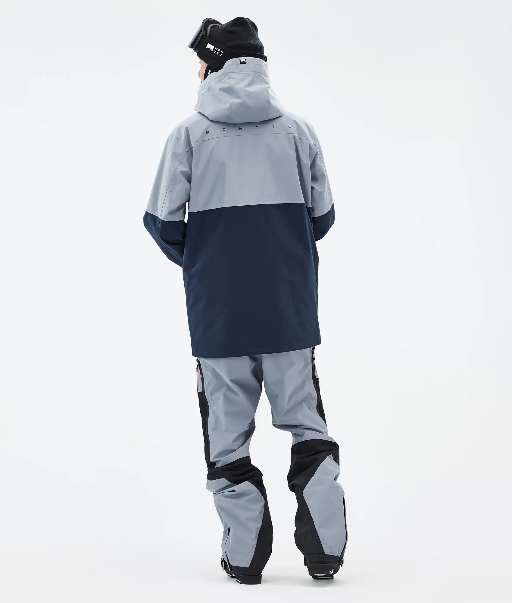 Doom/Fawk Ski Outfit Men Soft Blue/Black/Dark Blue